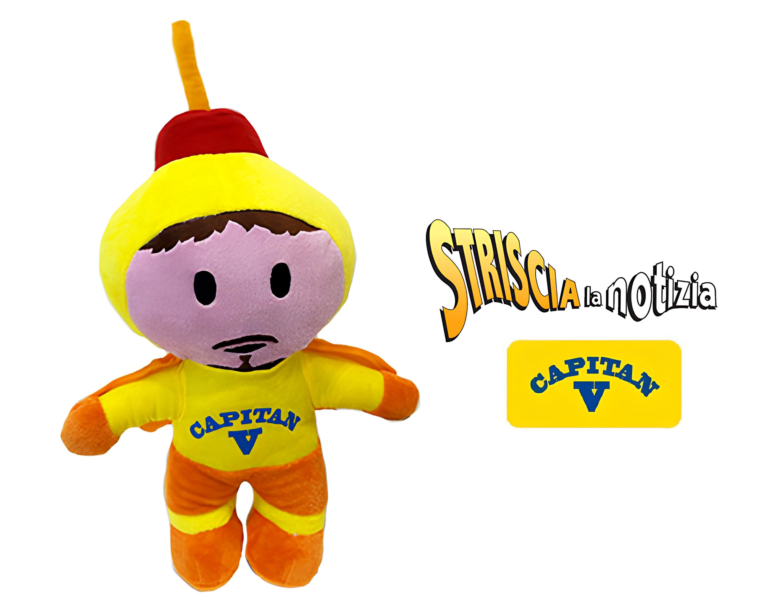 PELUCHE 30 CM CAPITAN VENTOSA | Incarto PPL per uova di Pasqua al cioccolato DAGERAF