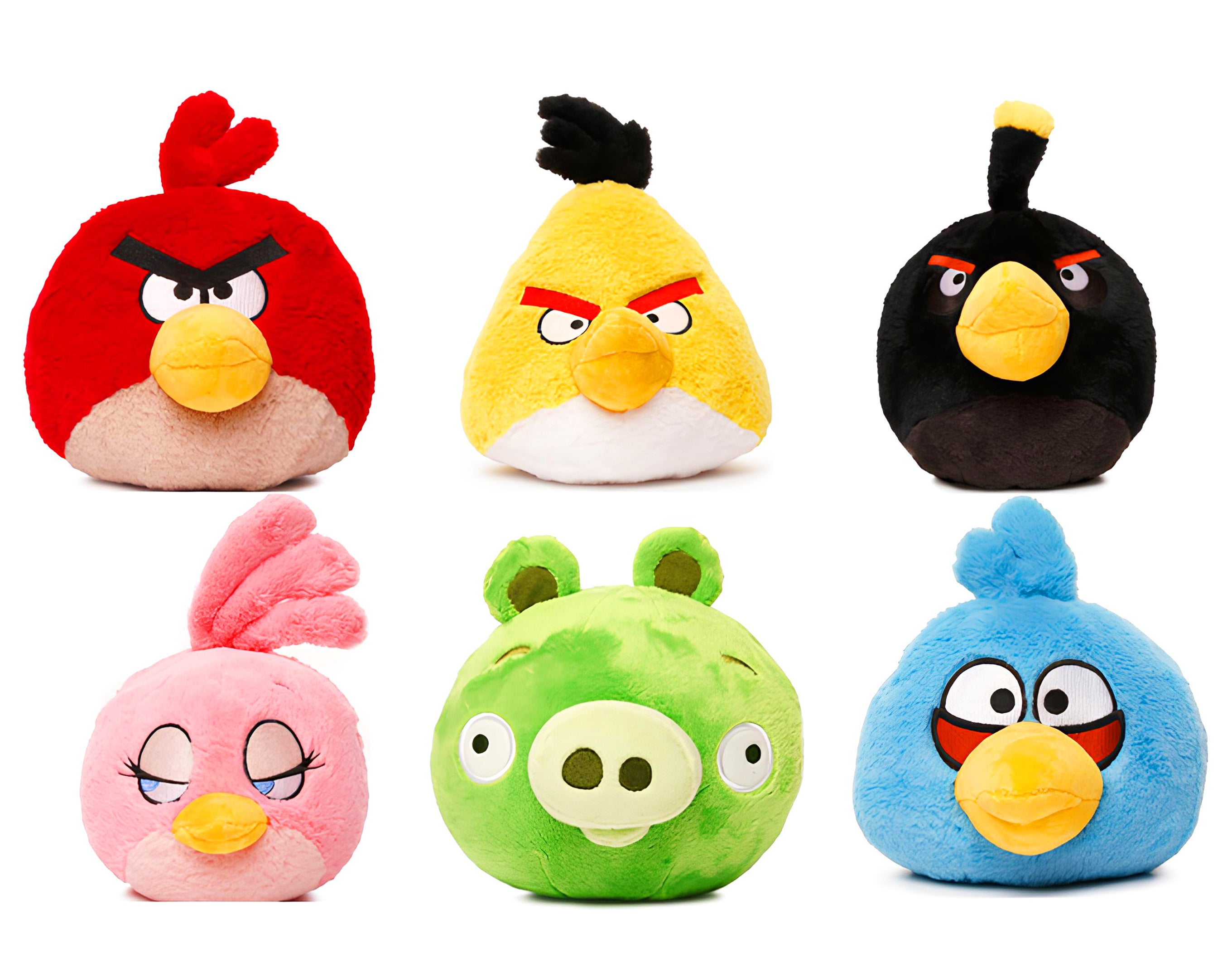 PELUCHE 10 CM ANGRY BIRD | Incarto PPL per uova di Pasqua al cioccolato DAGERAF