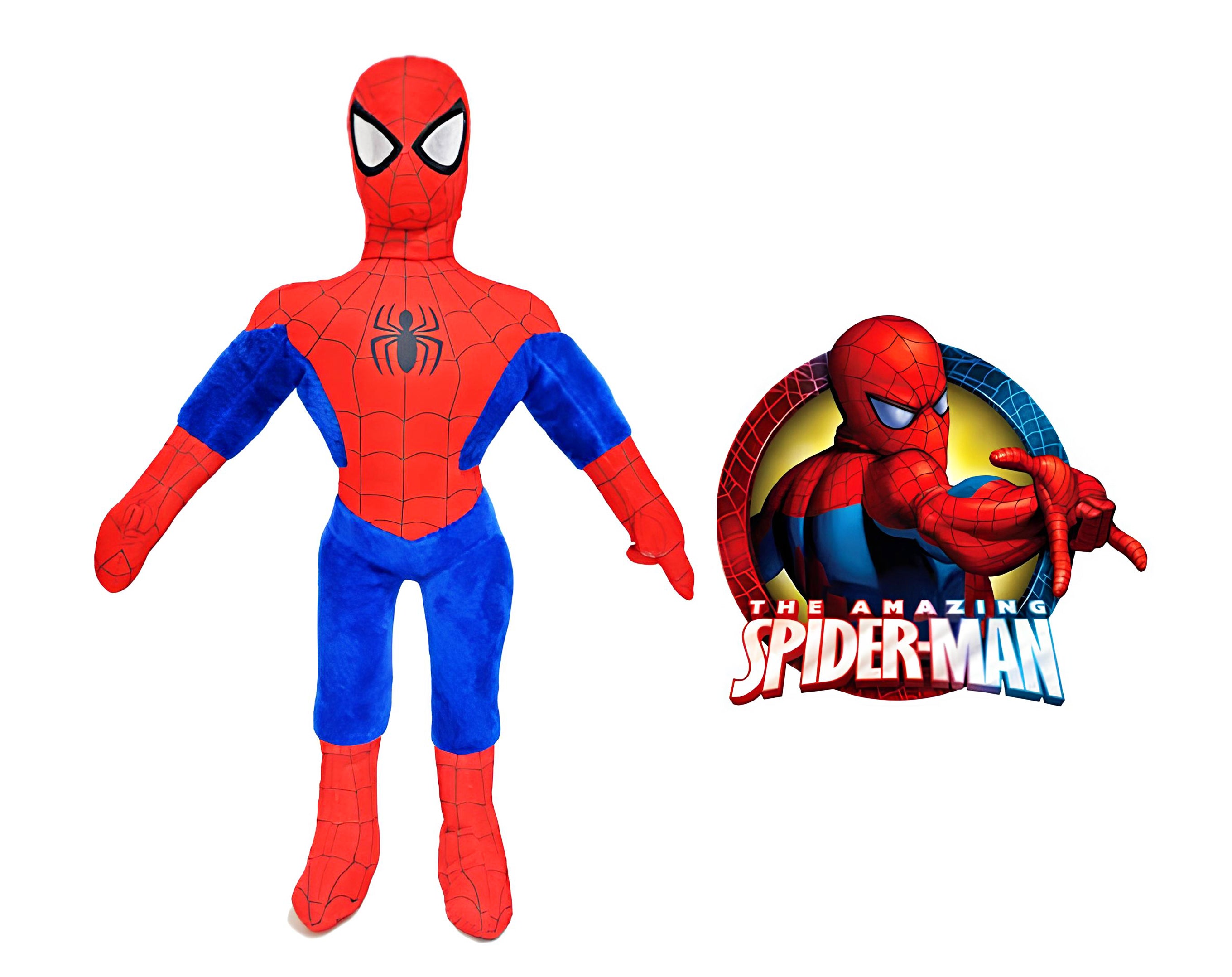PELUCHE 30 CM SPIDERMAN | Incarto PPL per uova di Pasqua al cioccolato DAGERAF