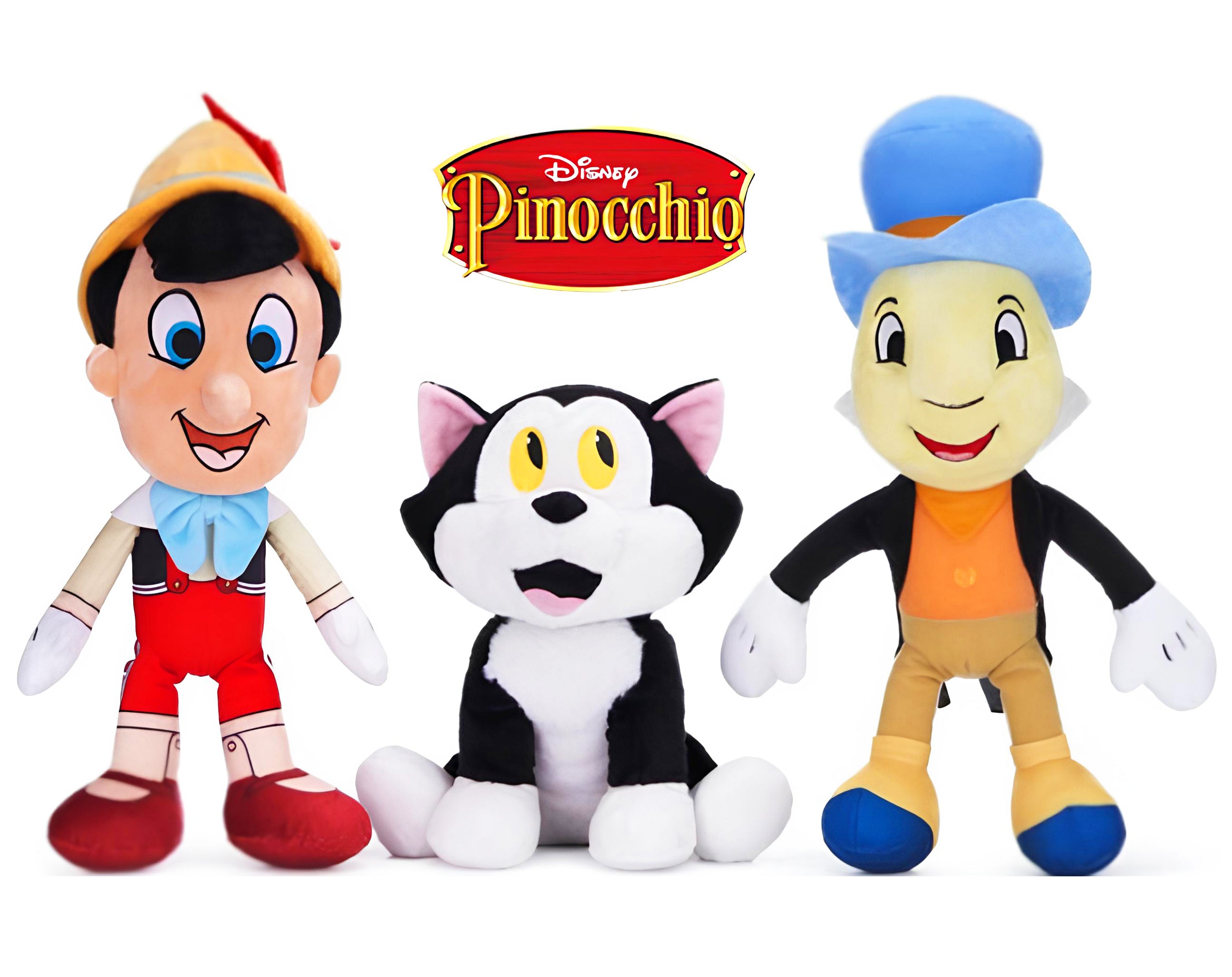 PELUCHE 30 CM PINOCCHIO | Incarto PPL per uova di Pasqua al cioccolato DAGERAF