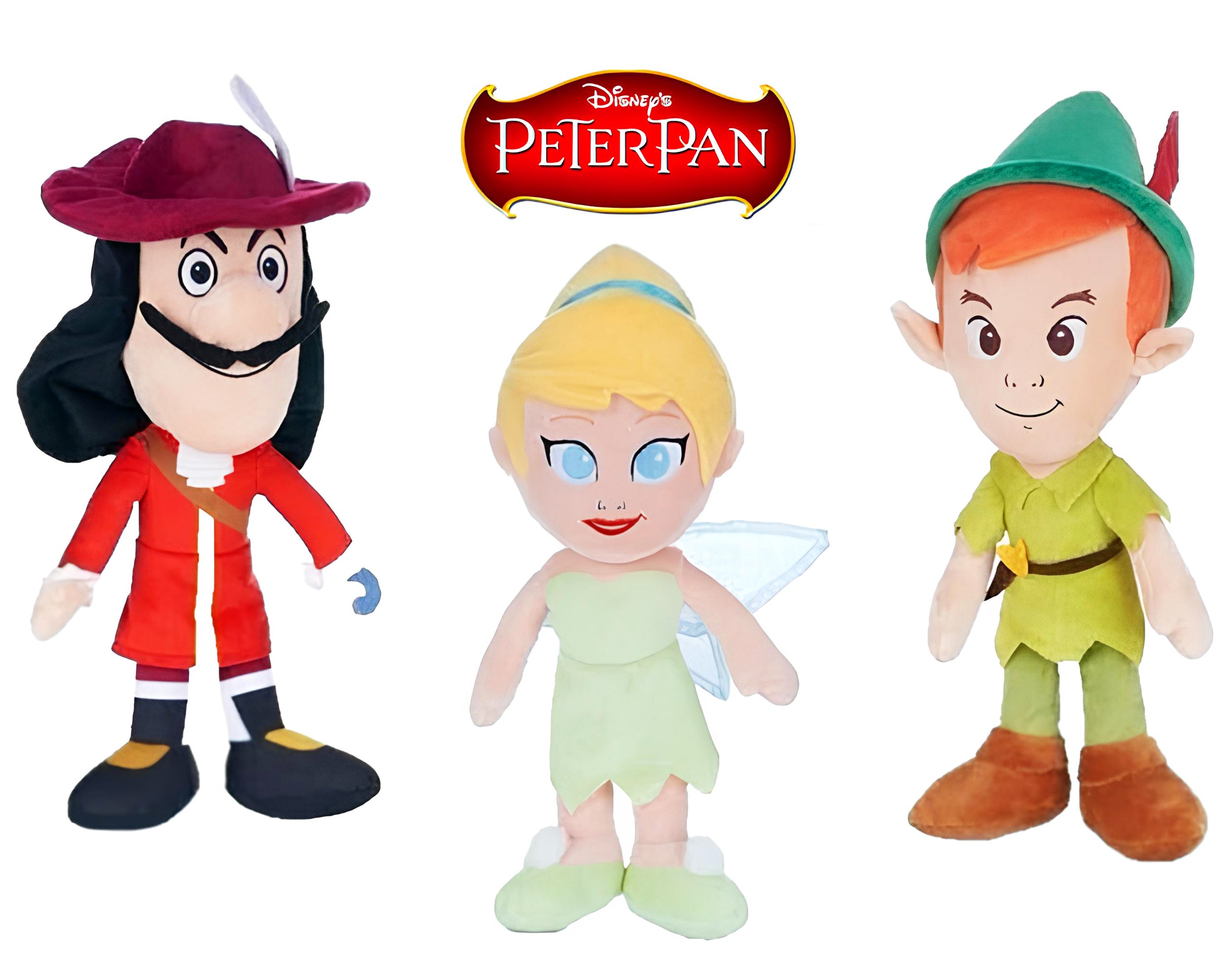 PELUCHE 30 CM PETER PAN | Incarto PPL per uova di Pasqua al cioccolato DAGERAF