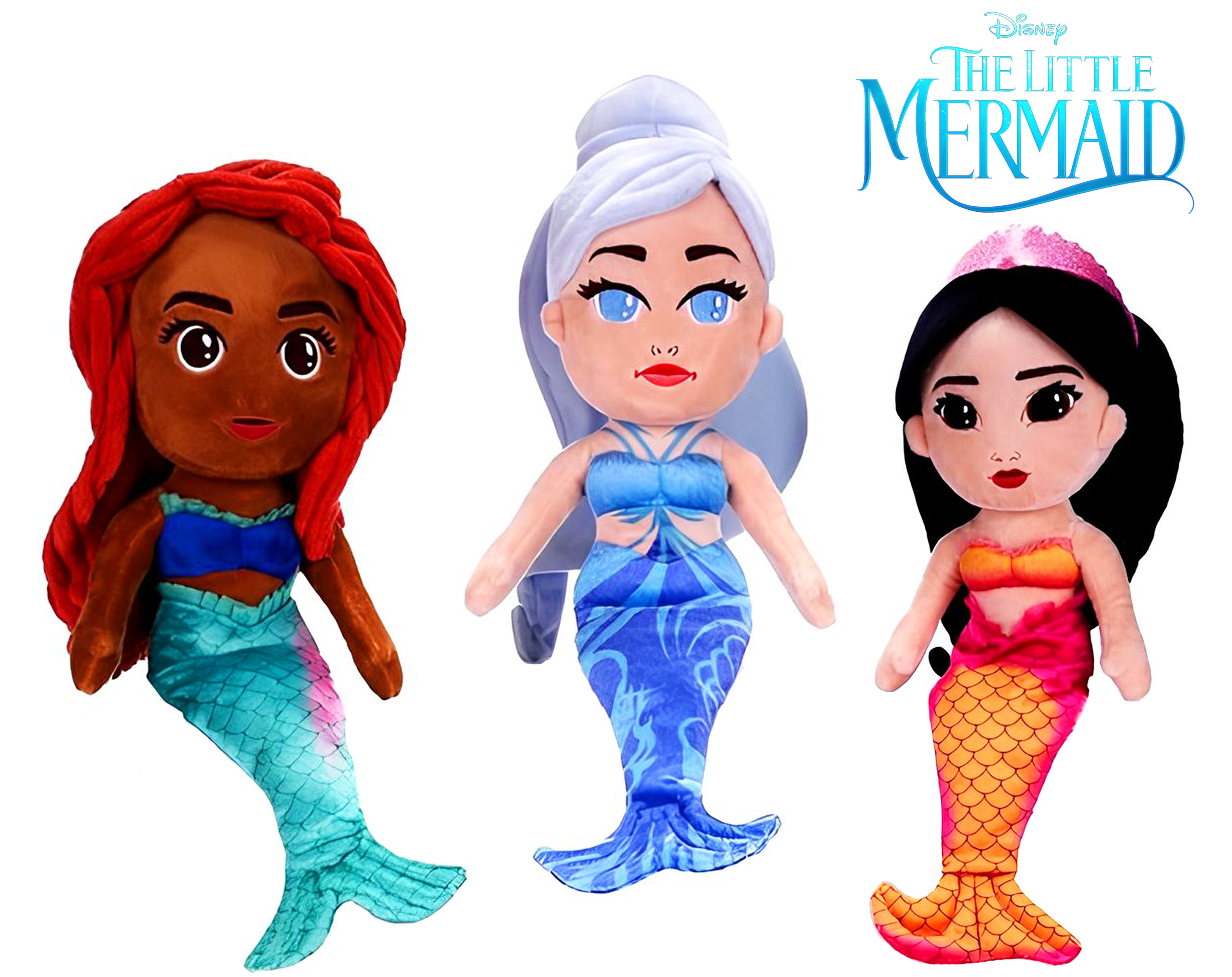 PELUCHE 30 CM SIRENETTA | Incarto PPL per uova di Pasqua al cioccolato DAGERAF