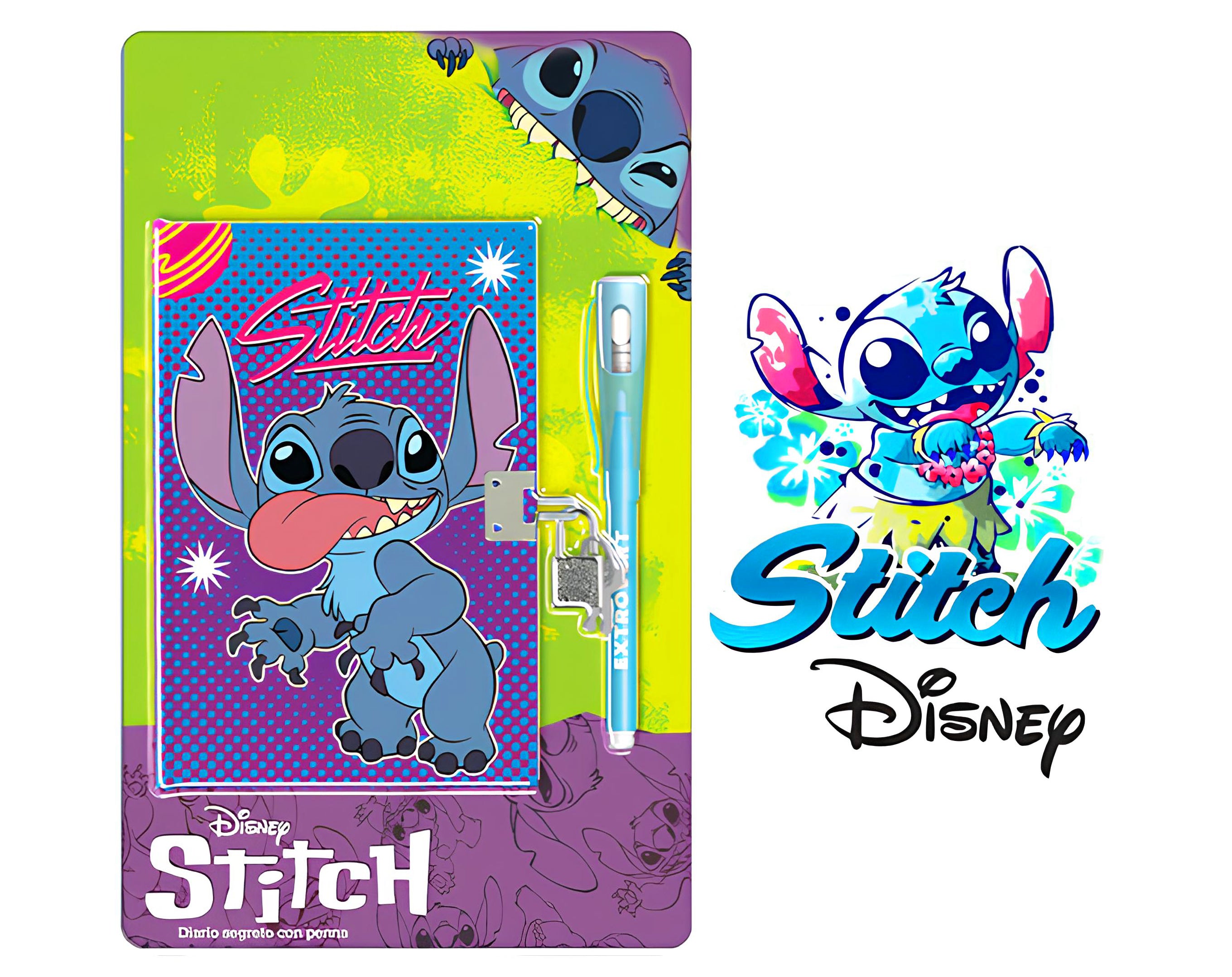 DIARIO IN BLISTER CON PENNA STITCH