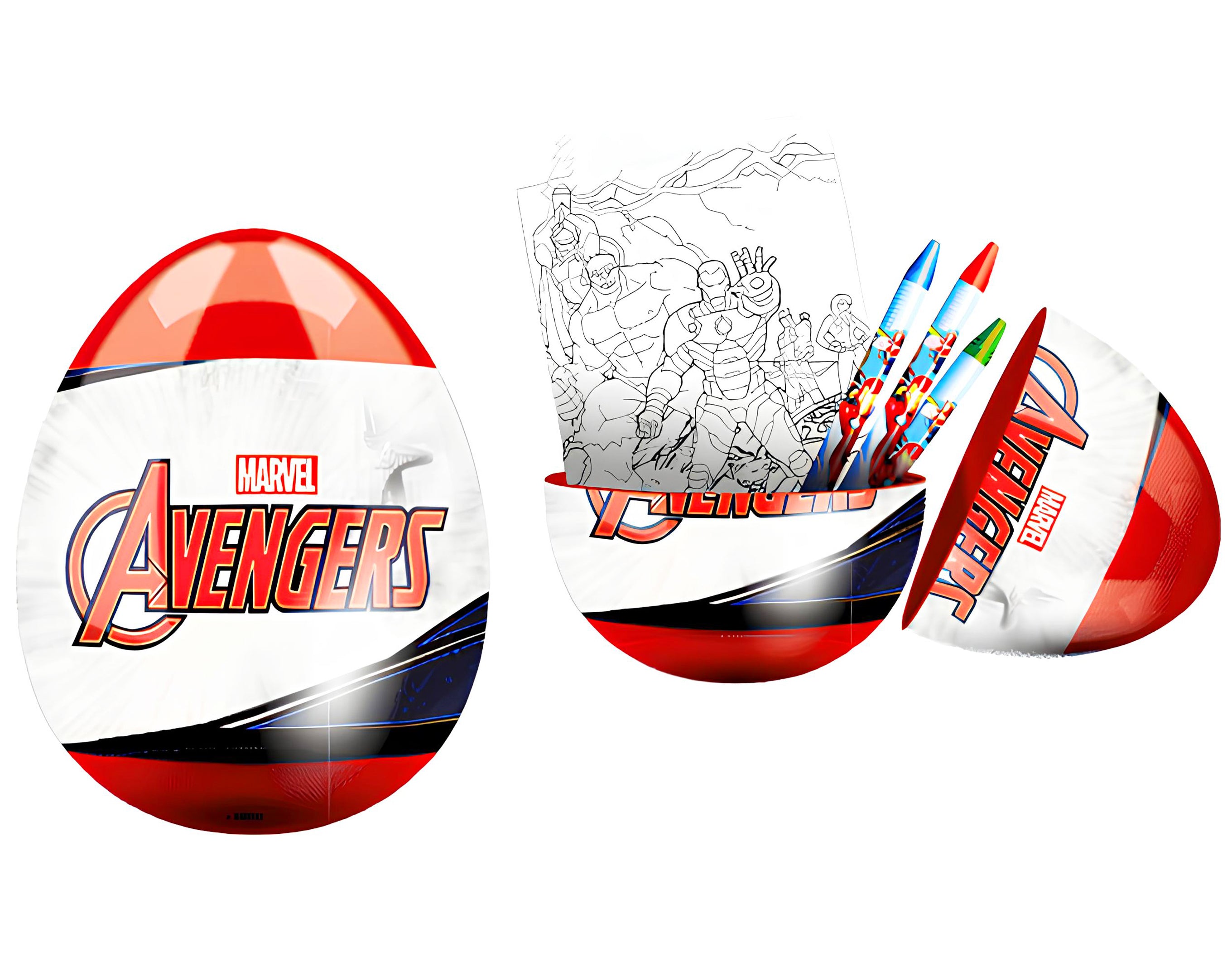 UOVO SORPRESA AVENGERS | Sorpresa perfetta per uova di Pasqua