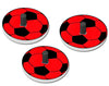 GOMMA TROTTOLA SPEED PALLONE ROSSO NERO