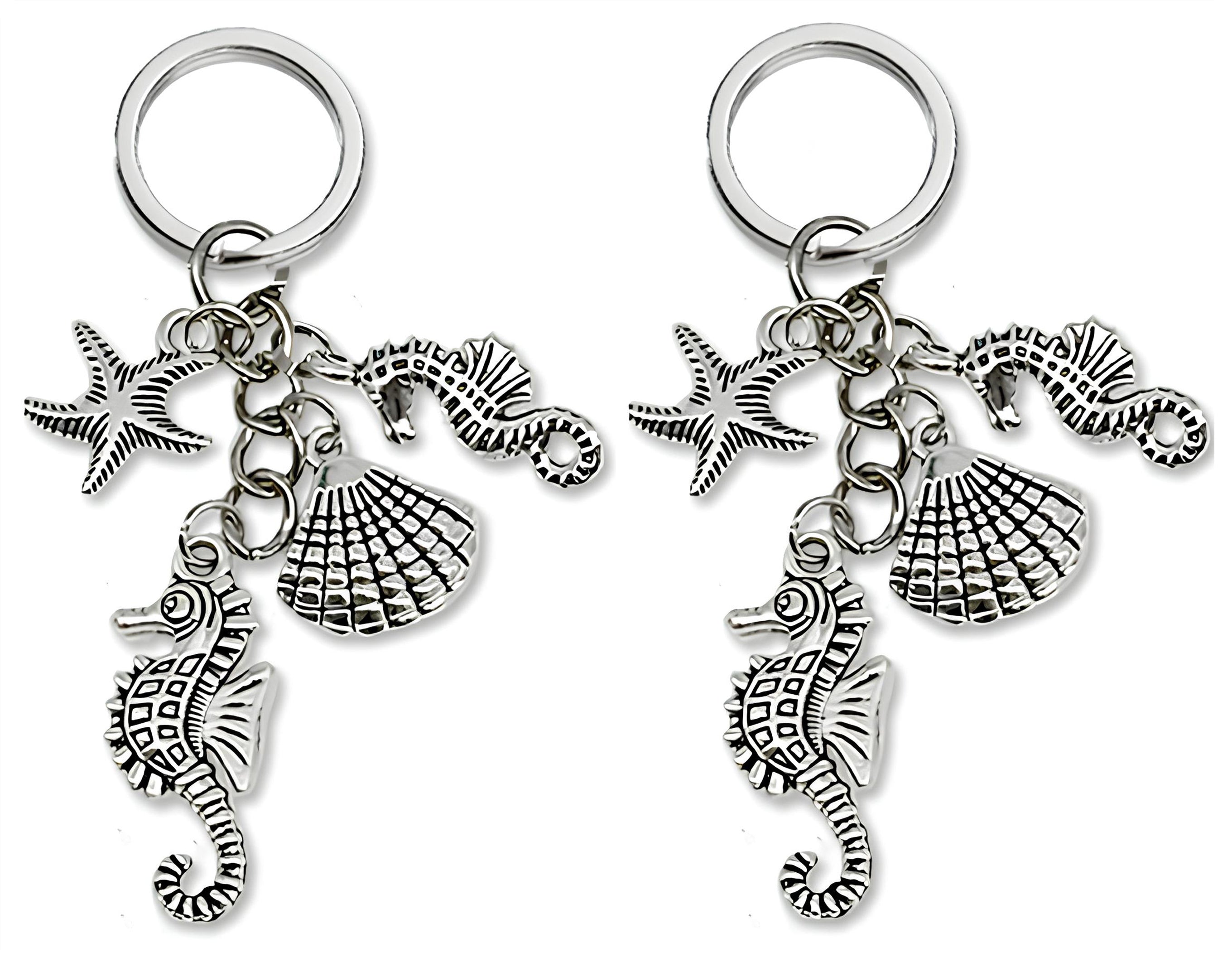 PORTACHIAVE SILVER ANIMALI MARINI | Sorpresa per uova di Pasqua