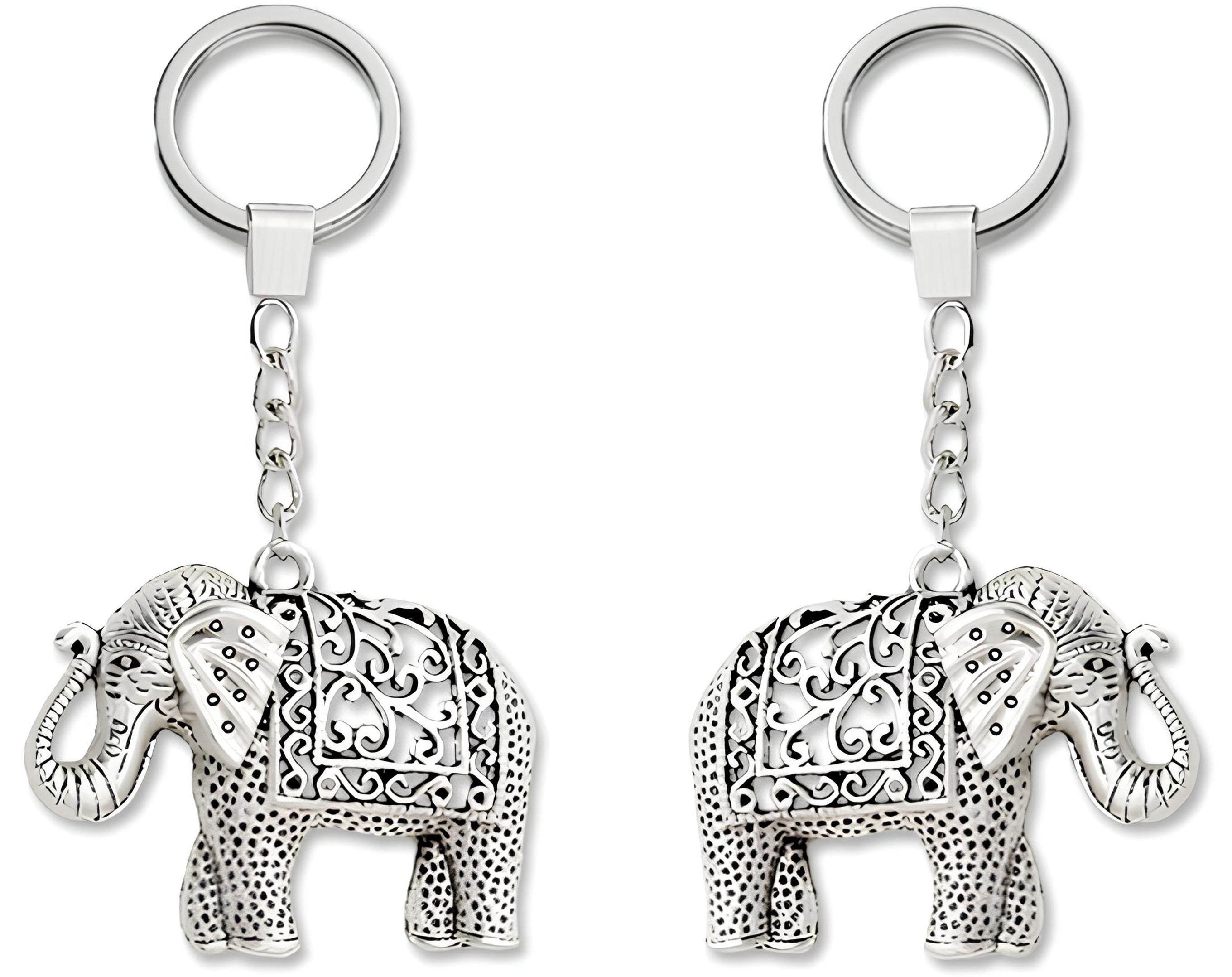PORTACHIAVE SILVER ELEFANTE | Sorpresa per uova di Pasqua