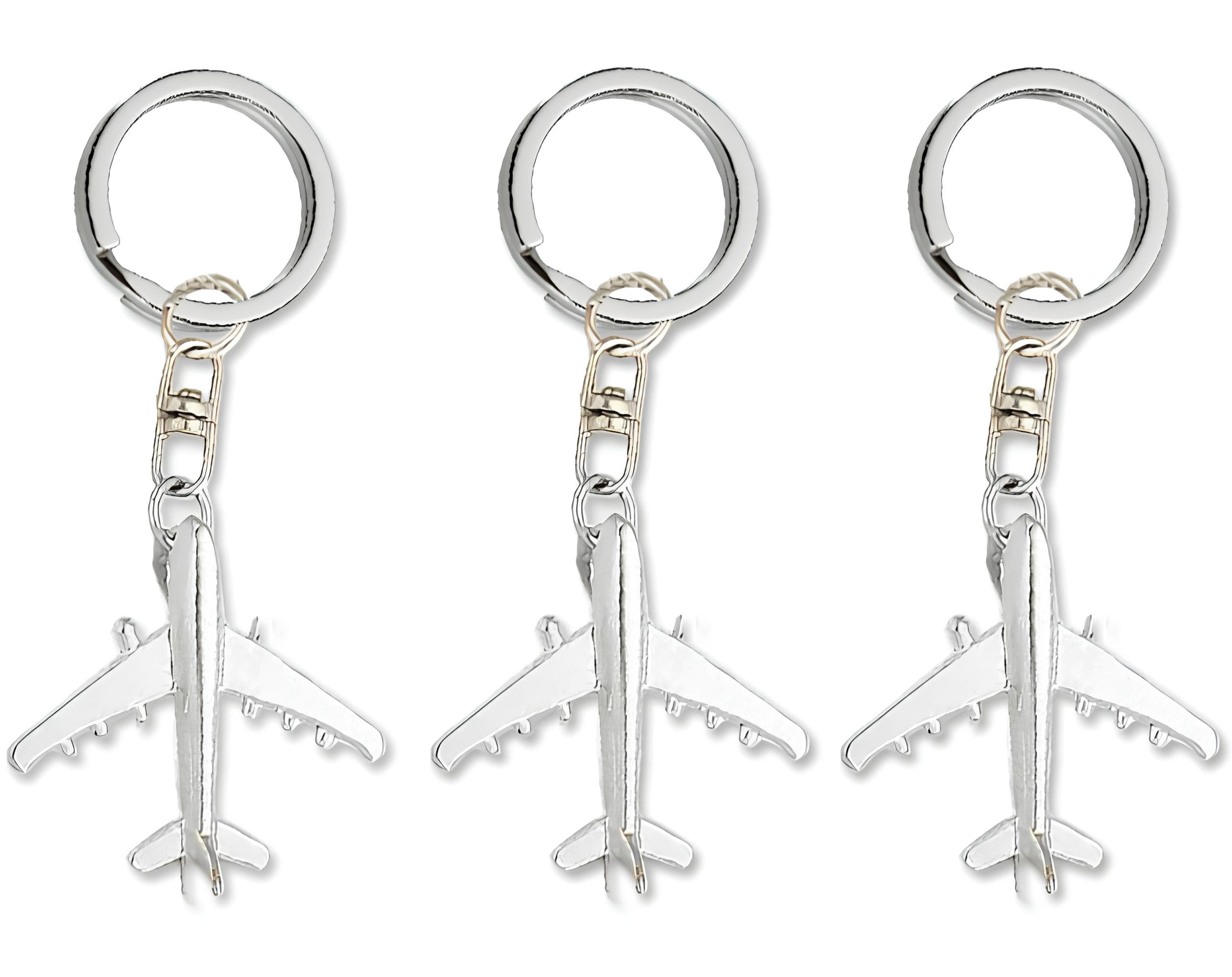 PORTACHIAVE SILVER AEREO | Sorpresa per uova di Pasqua