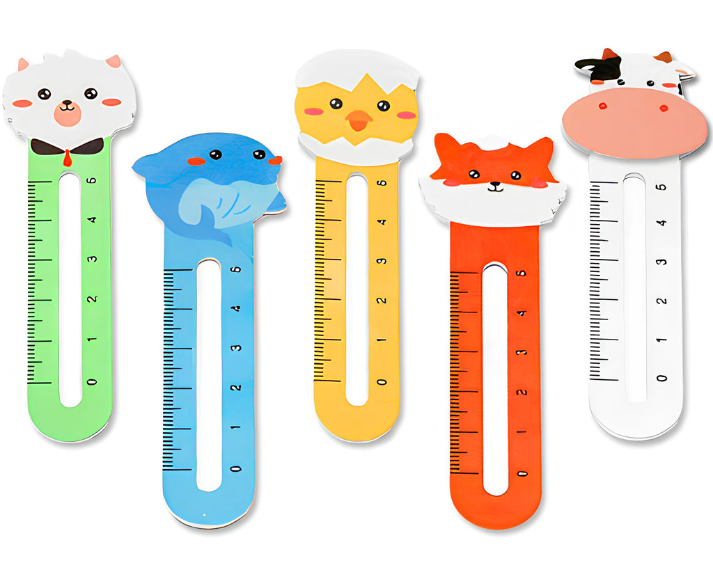 Righello a forma di animali divertenti | Sorpresa ideale per uova di pasqua bambini