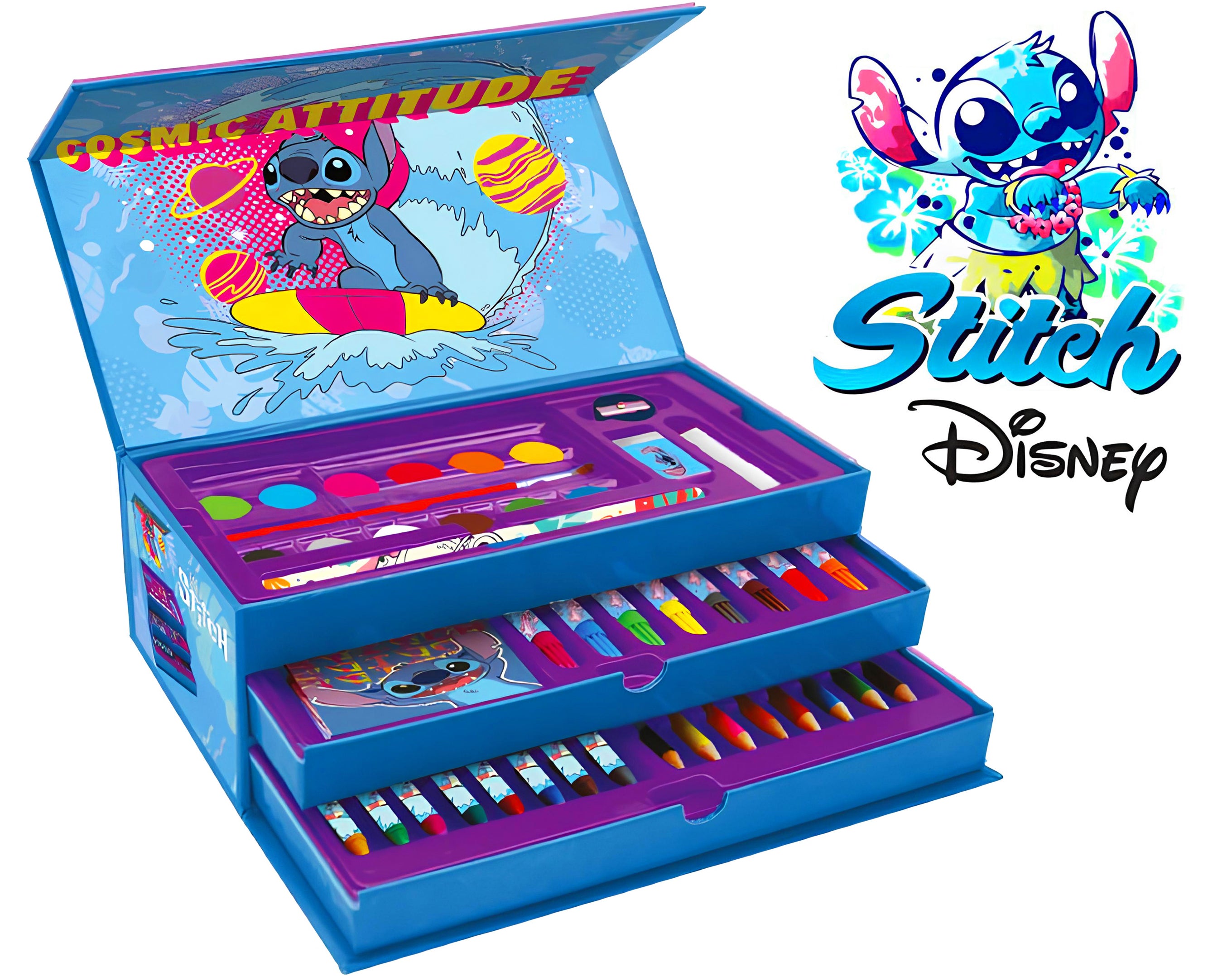 SET DA COLORARE STITCH 39 PEZZI
