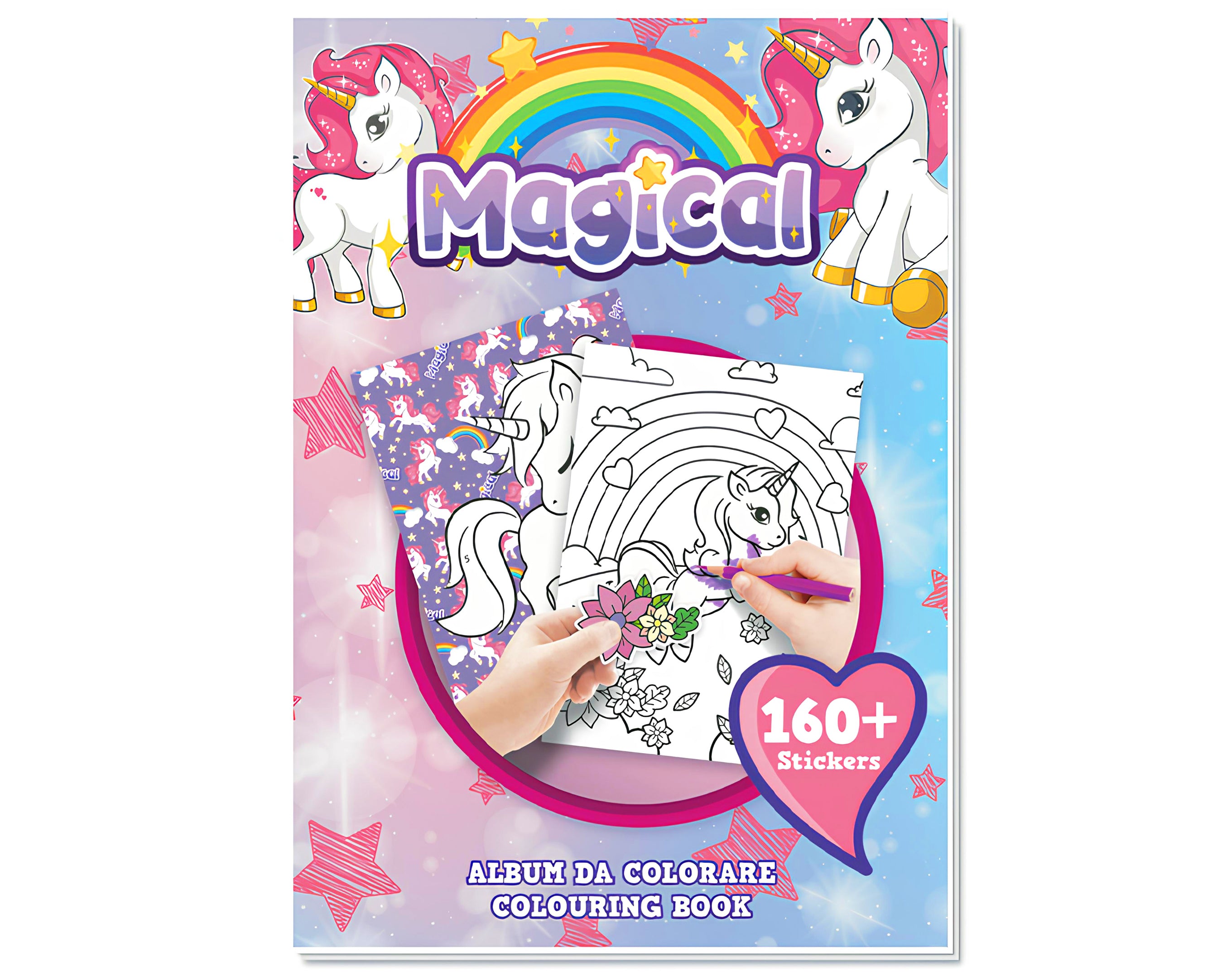 ALBUM DA COLORARE UNICORN