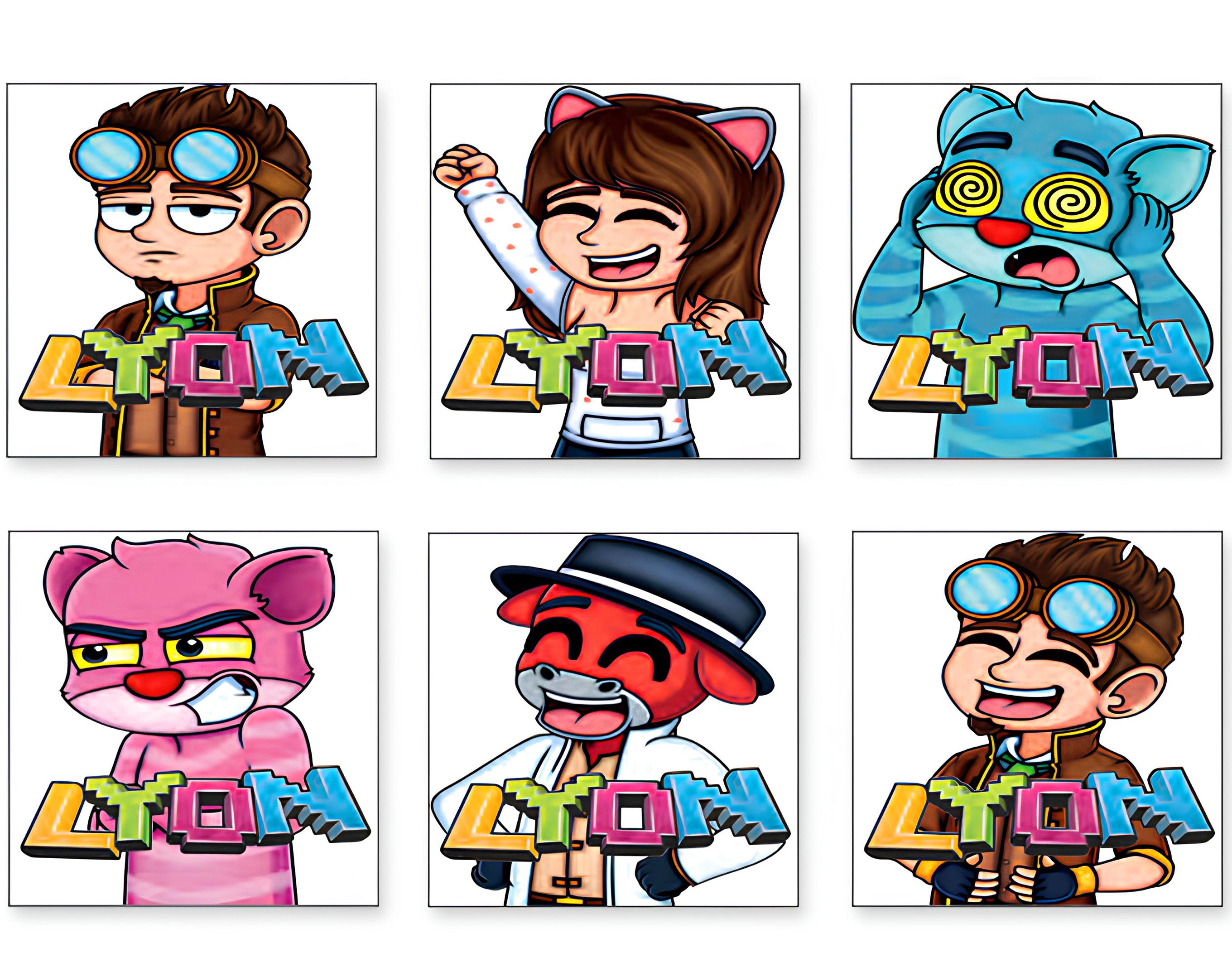 Gadget adesivo di Lyon WGF | Sorpresa ideale per uova di pasqua bambini