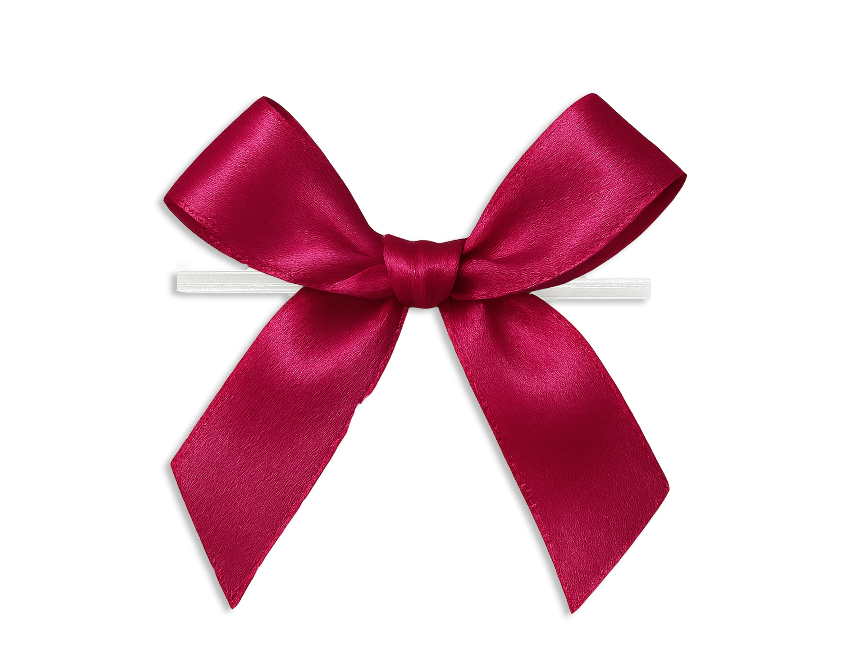 MINI FIOCCO IN RASO FUCSIA 6x6x1.5Cm CON LEGAFACILE | Perfetto per confezionare uova di Pasqua