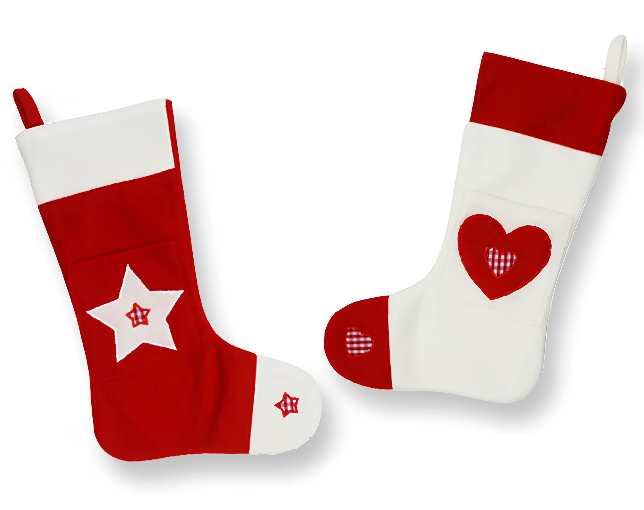 CALZA TESSUTO CON DECORAZIONI 40CM