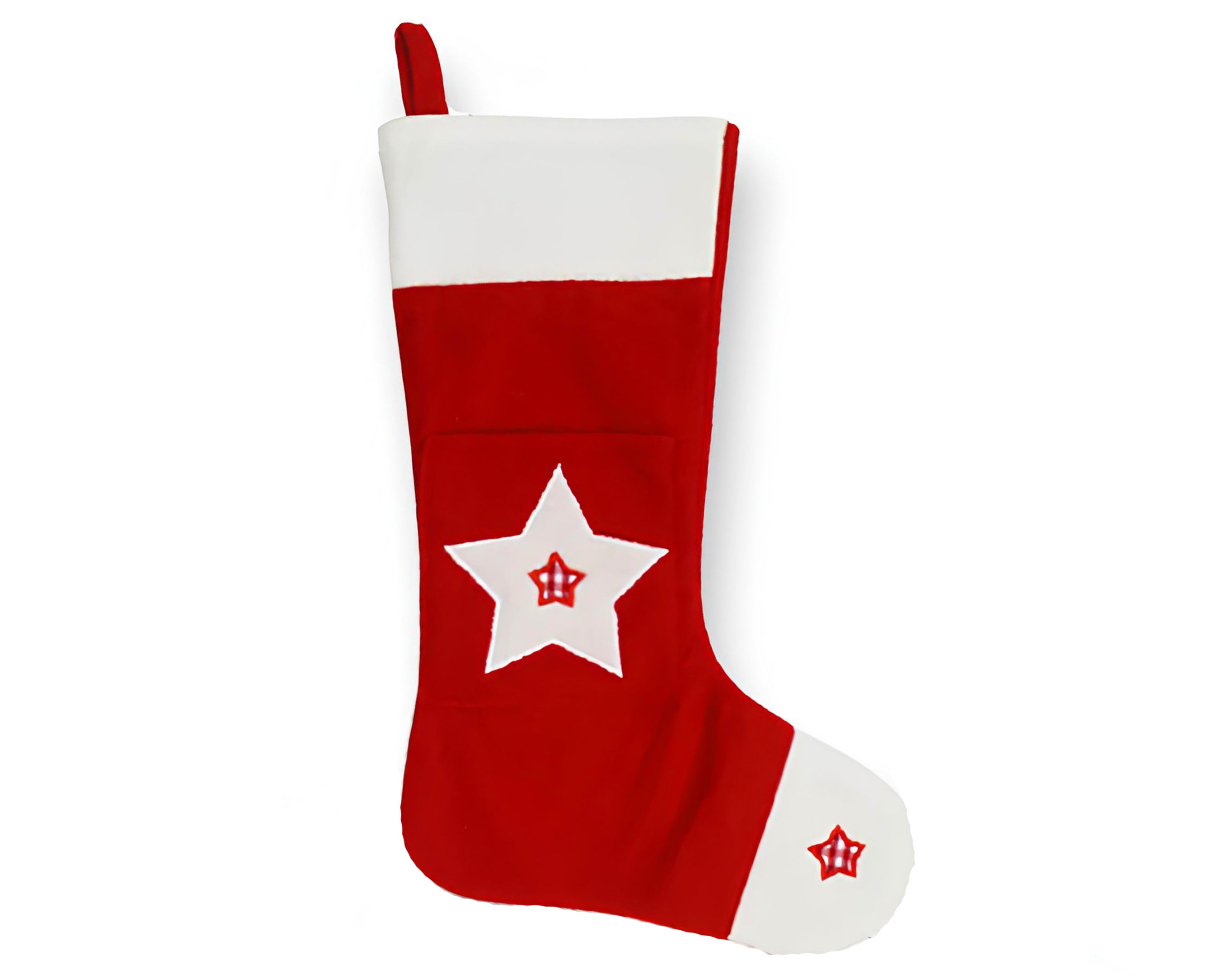 CALZA TESSUTO CON DECORAZIONI 40CM