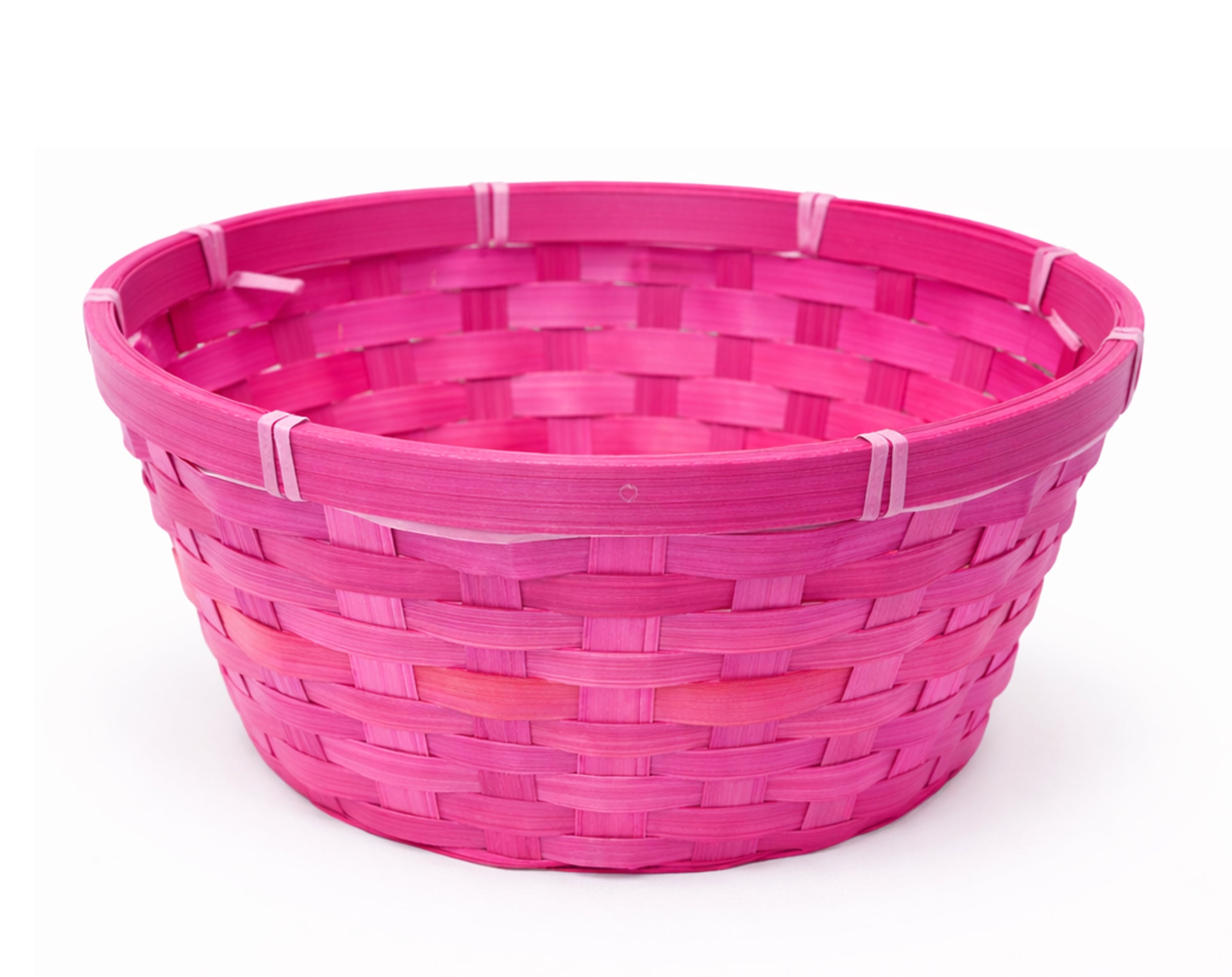 CESTA TEJIDA REDONDA | Embalaje para dulces de Pascua