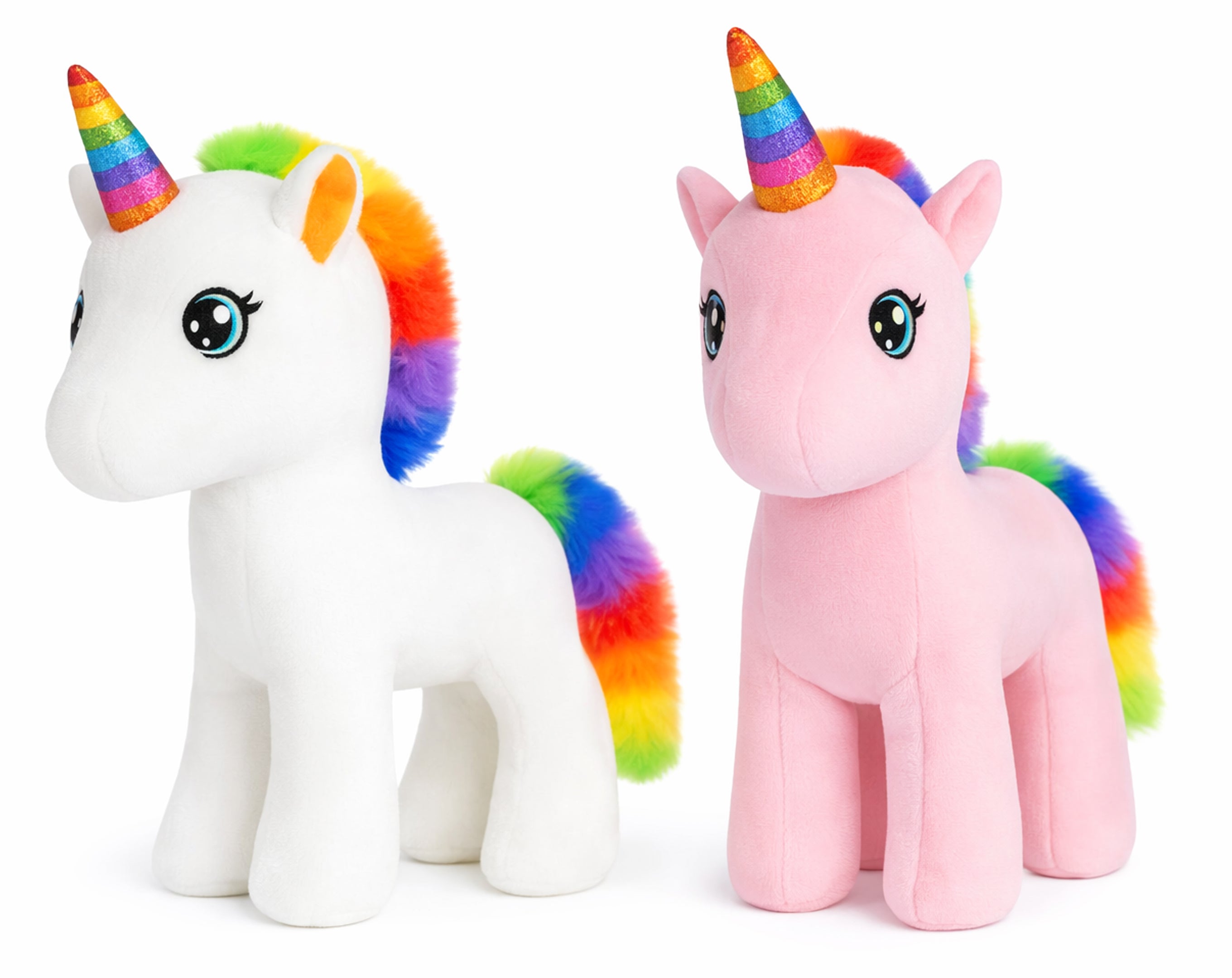 PELUCHE 18 CM UNICORNO