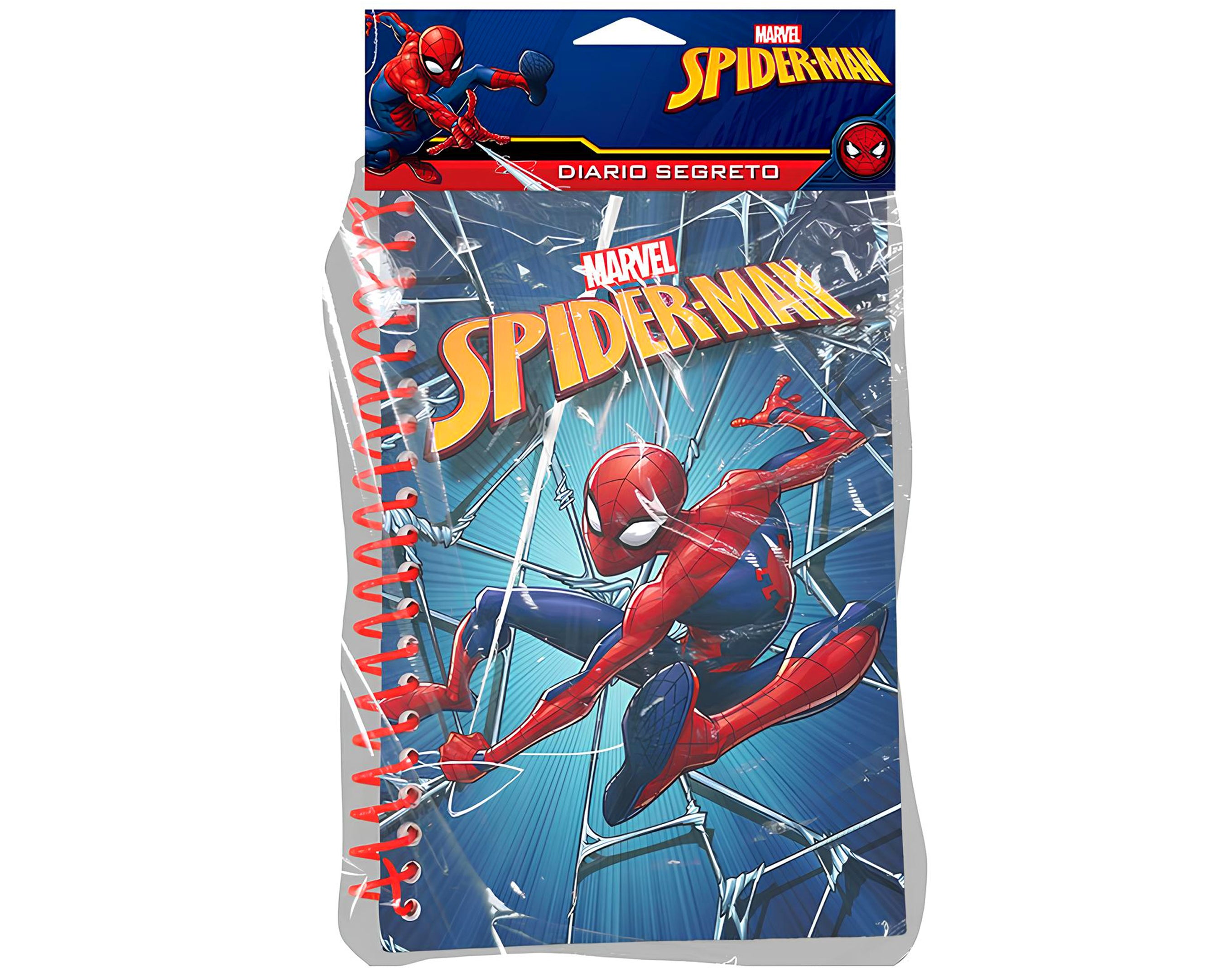 DIARIO SEGRETO DI SPIDERMAN 15X10CM | Sorpresa per uova di Pasqua