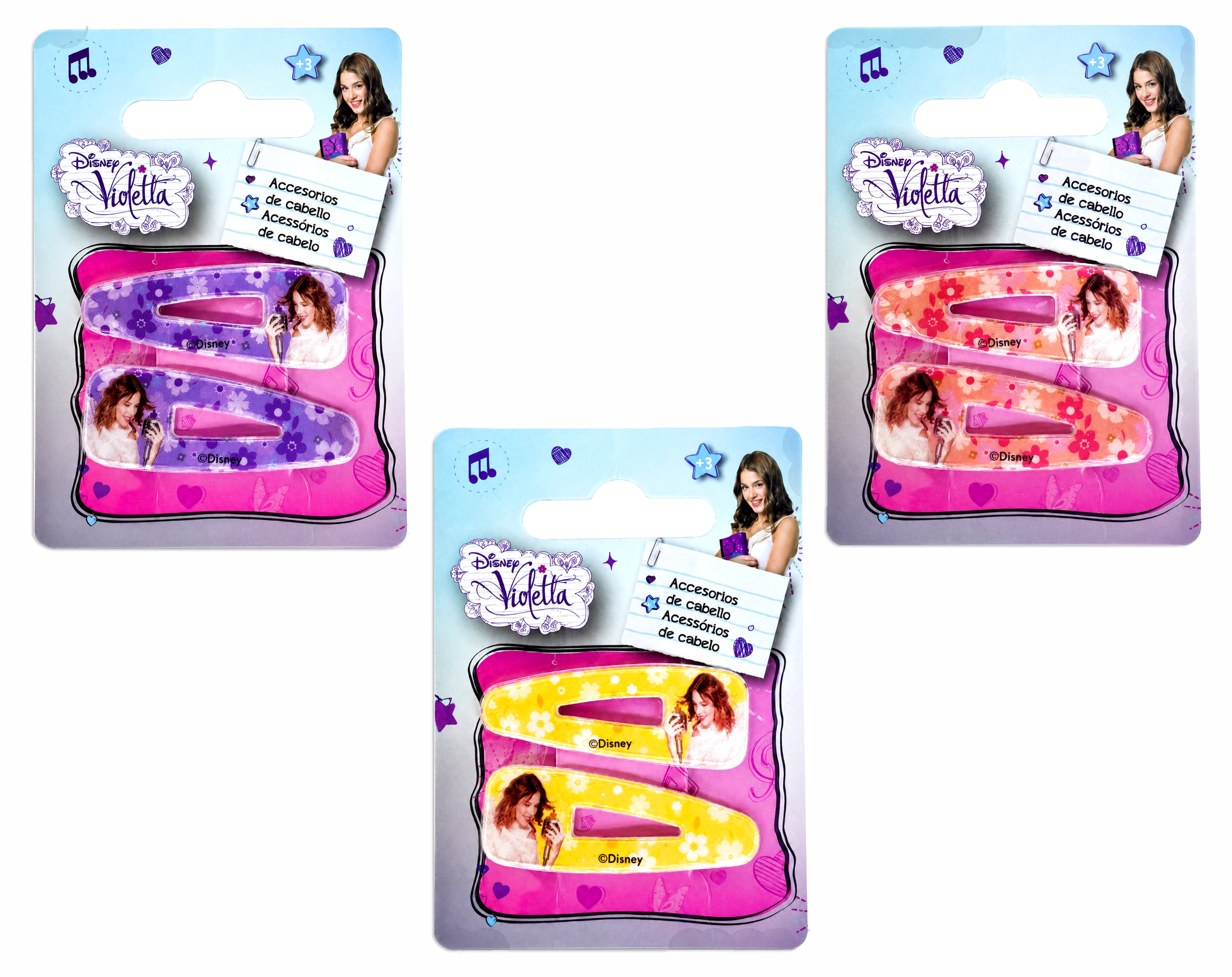 BLISTER 2 CLIC CLAC VIOLETTA | Sorpresa per uova di Pasqua