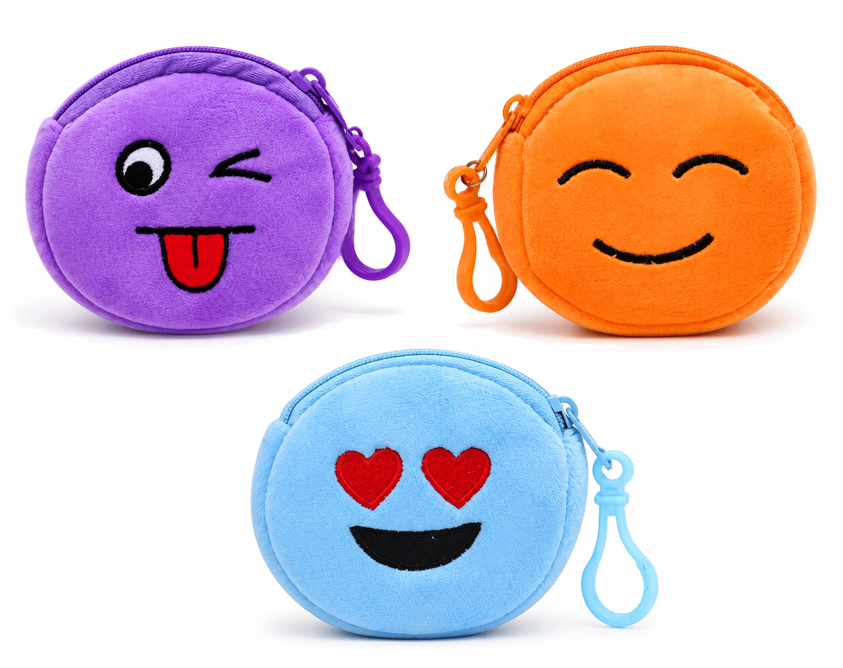BORSELLINO HAPPY FACE TONDO CON PORTACHIAVI | Sorpresa per uova di Pasqua