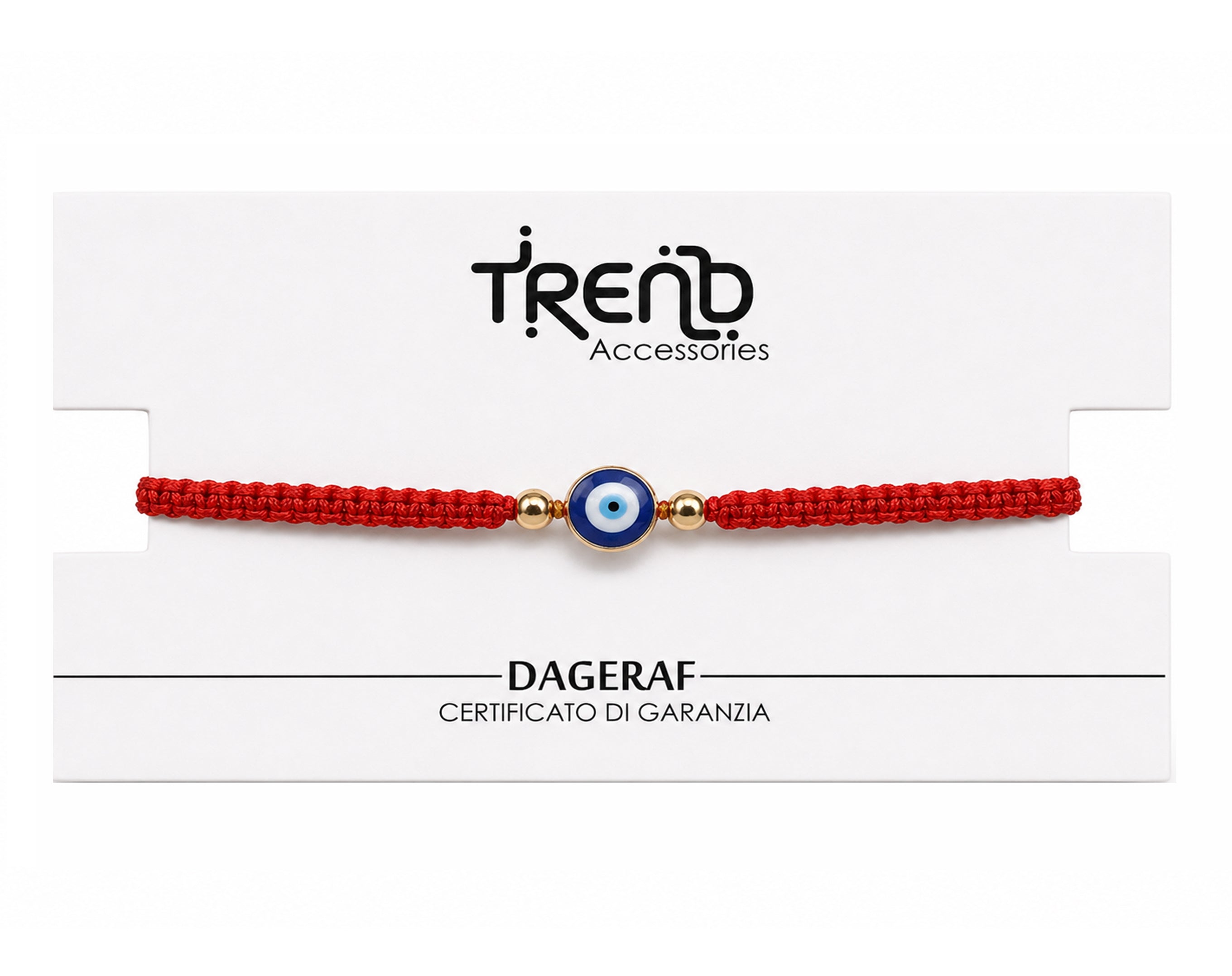BRACCIALE CORDON CON OCCHIO TURCO | Sorpresa per uova di Pasqua
