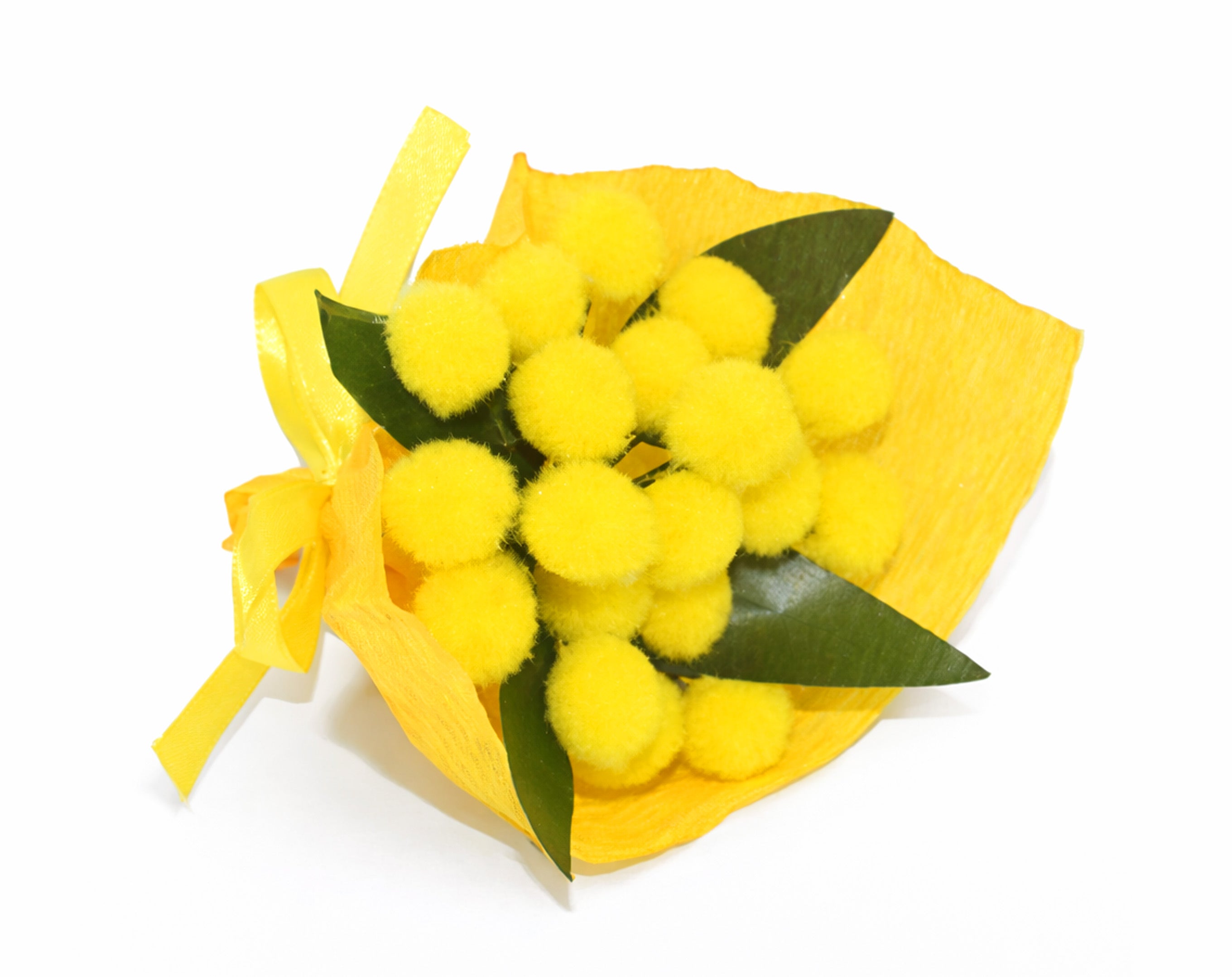 BOUQUET MIMOSA 19 FLEURS 10.5CM