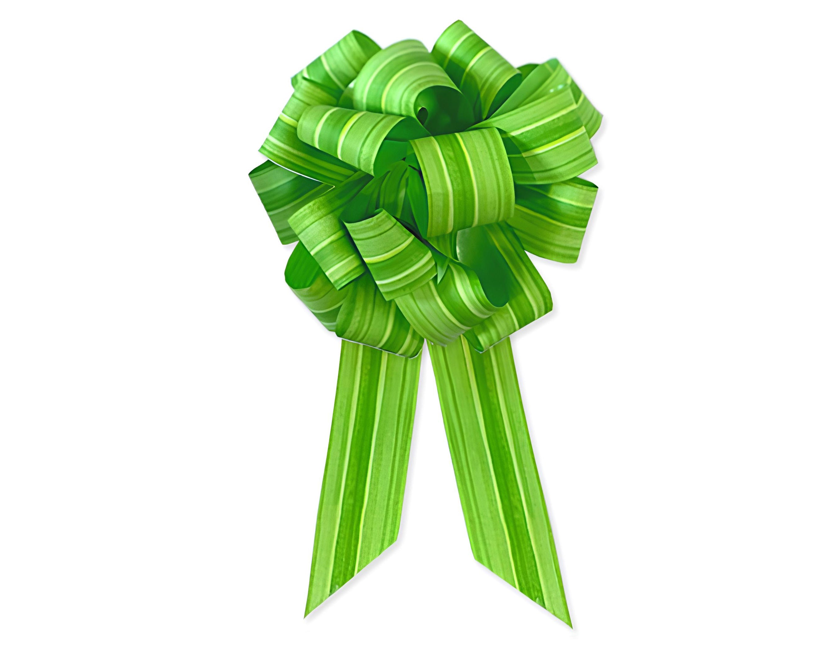 FIOCCO 31X95 RIGATO VERDE | Incarto PPL per uova di Pasqua al cioccolato DAGERAF