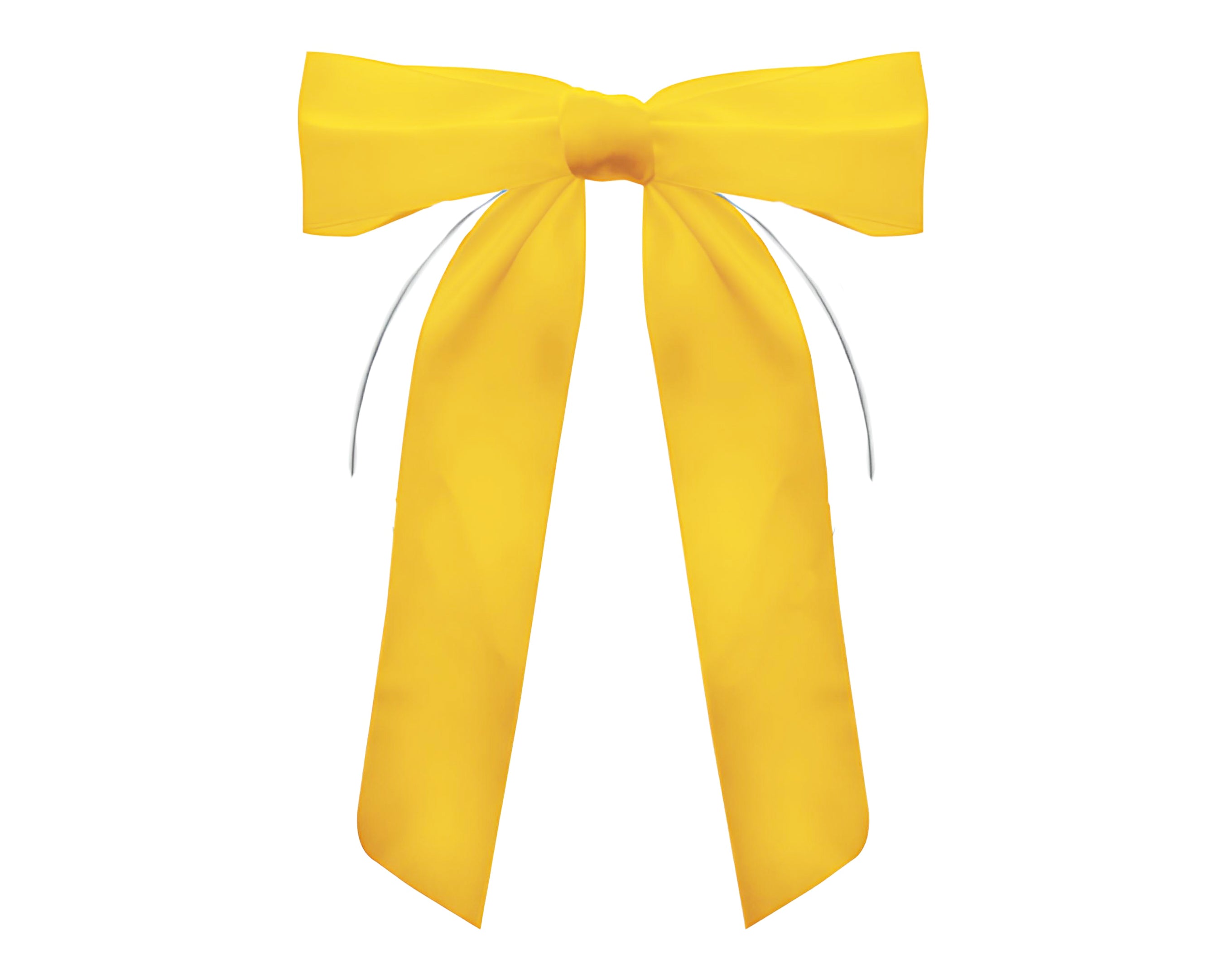 FIOCCO RASO 15X4X20 GIALLO LIMONE | Incarto PPL per uova di Pasqua al cioccolato DAGERAF