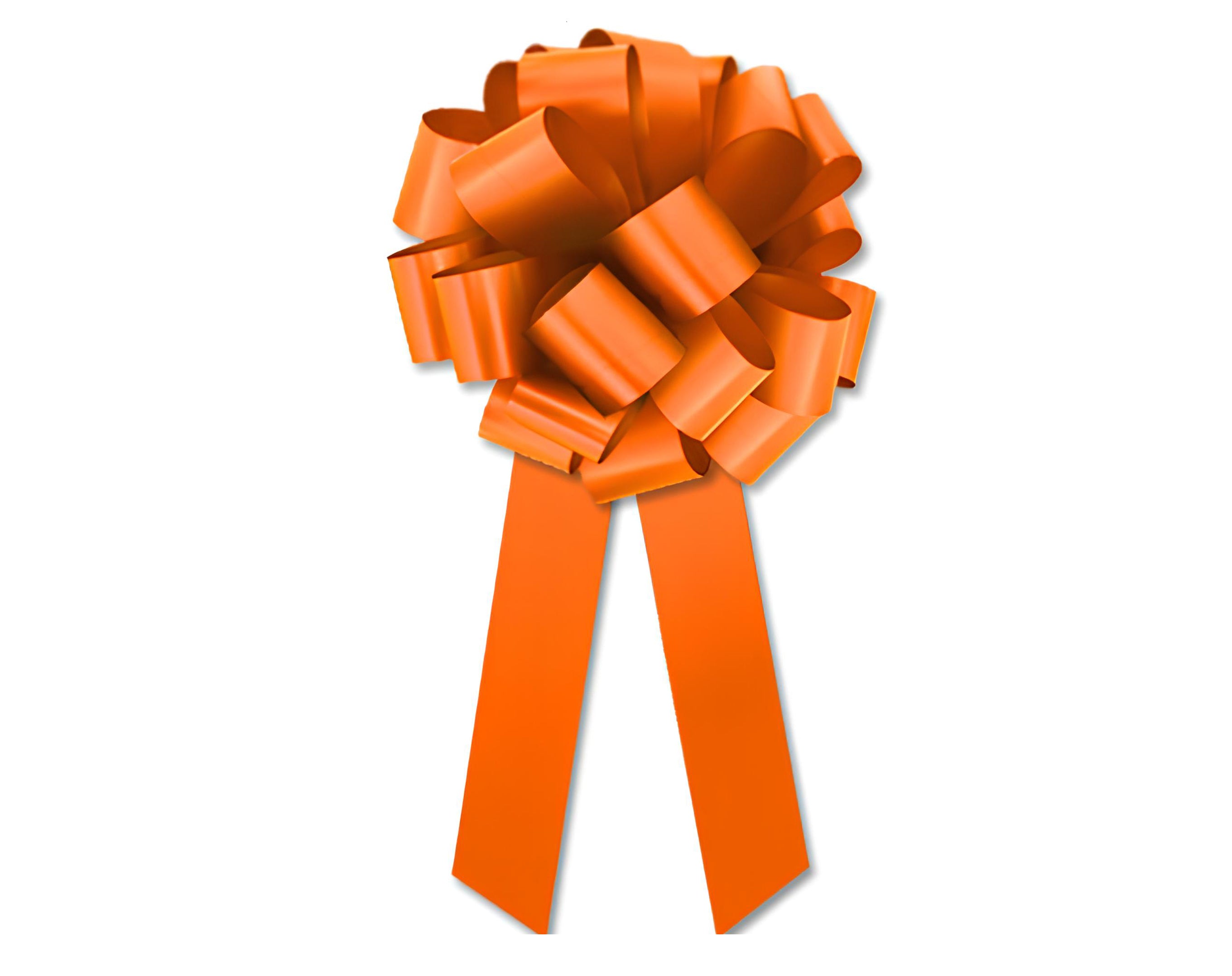 FIOCCO 50x153 ARANCIO | Incarto PPL per uova di Pasqua al cioccolato DAGERAF