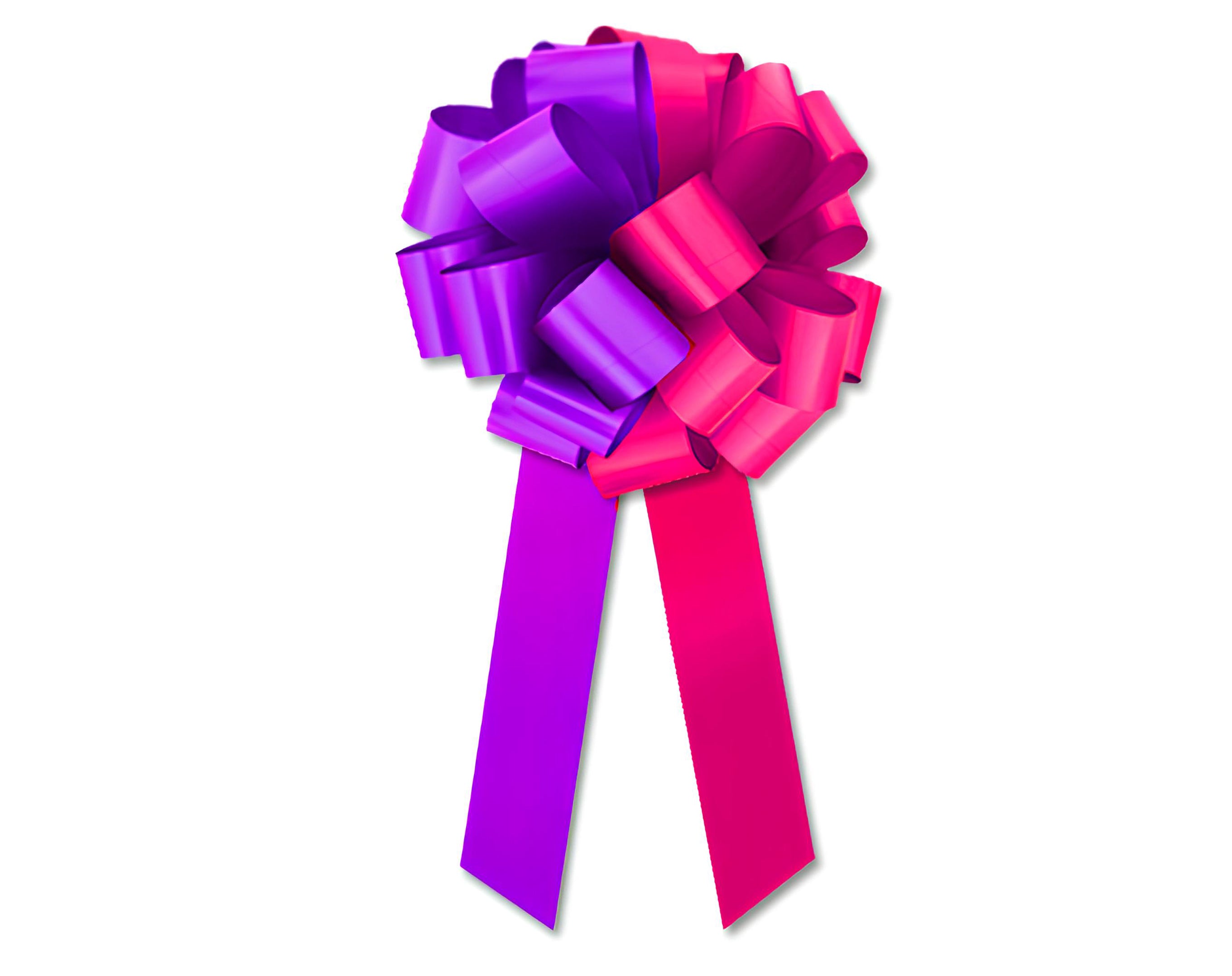 FIOCCO 31X95 BICOLOR LILLA FUCSIA | Incarto PPL per uova di Pasqua al cioccolato DAGERAF