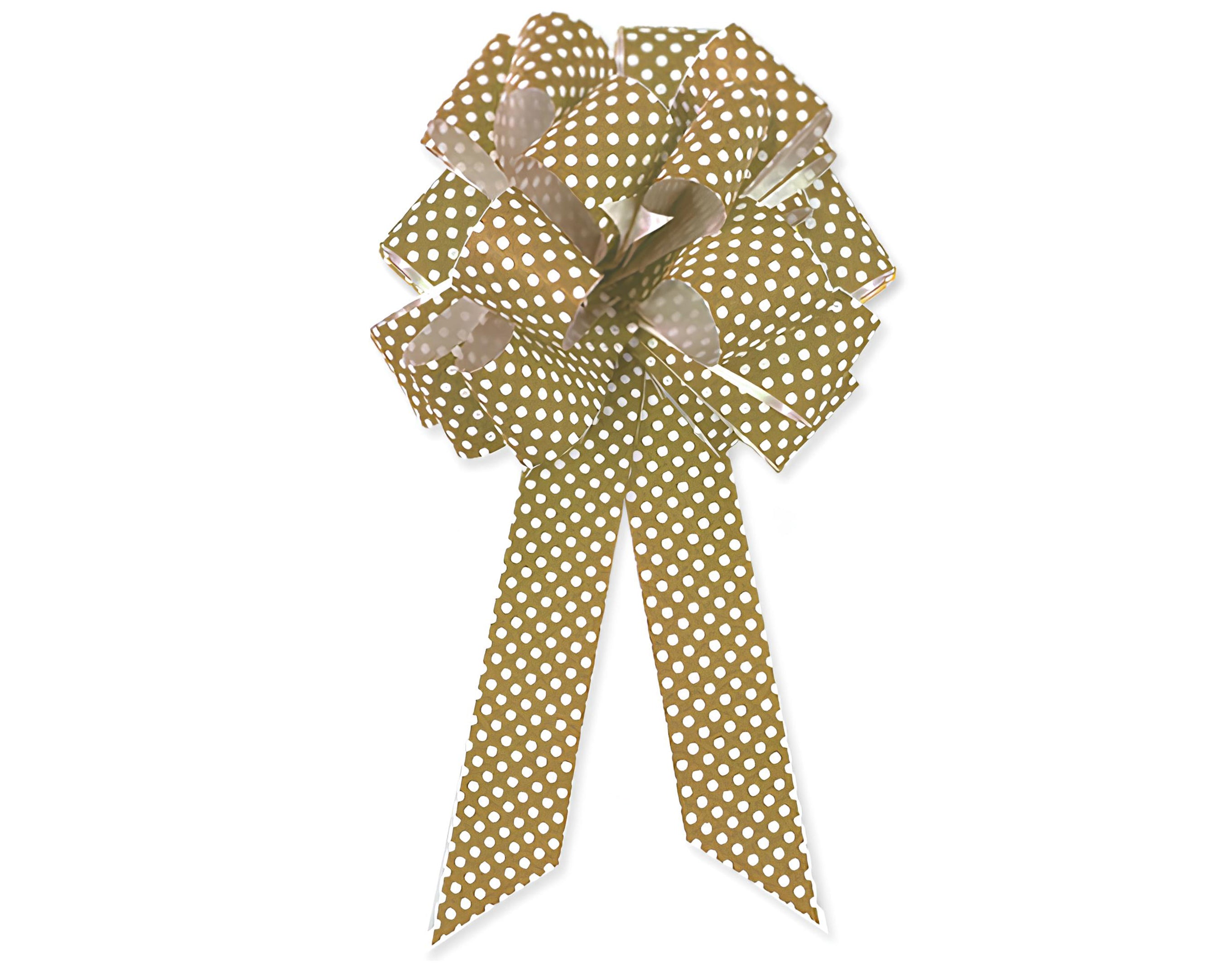 FIOCCO 31X95 POIS NOCCIOLA | Incarto PPL per uova di Pasqua al cioccolato DAGERAF