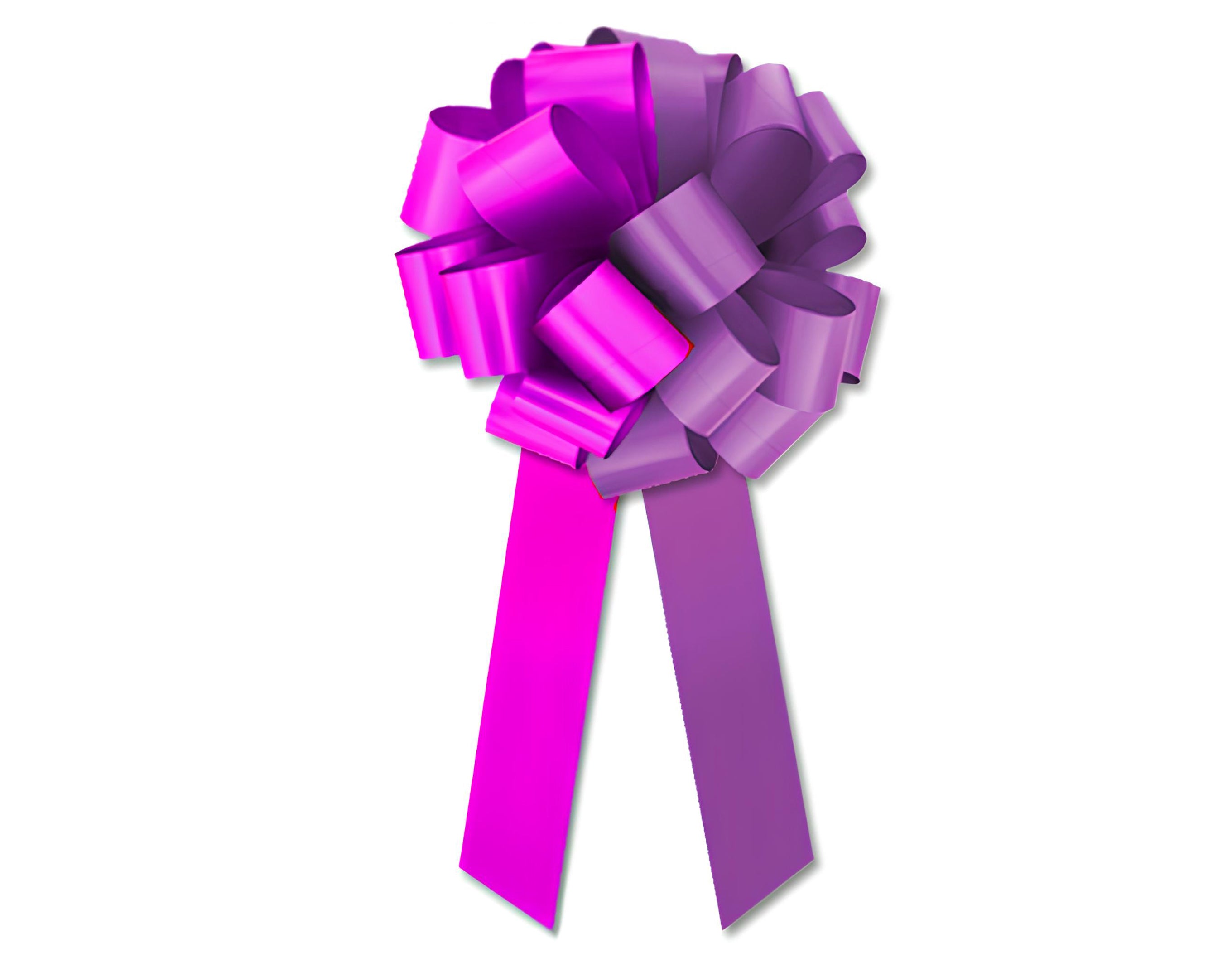 FIOCCO 31X95 BICOLOR LILLA VIOLA | Incarto PPL per uova di Pasqua al cioccolato DAGERAF