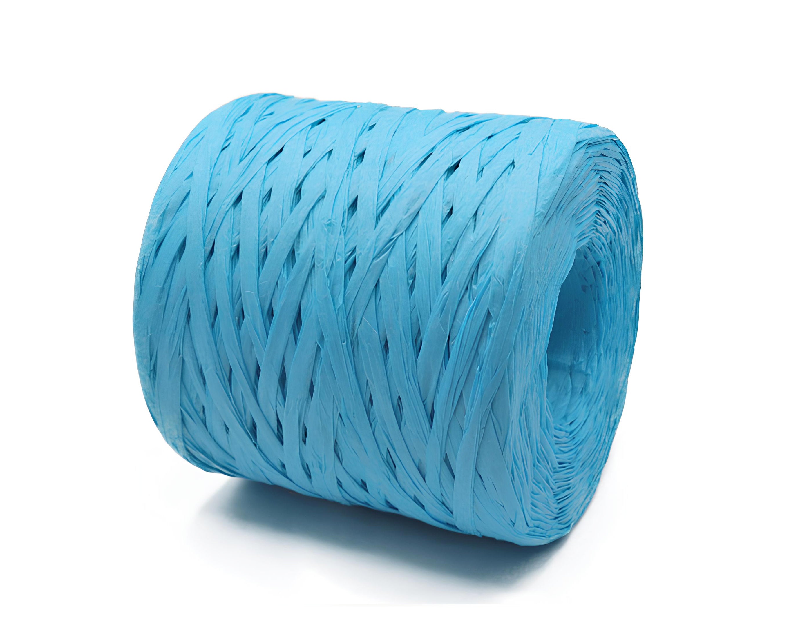 ROTOLO RAFFIA TURCHESE 200MT PER CONFEZIONI E UOVA DI PASQUA