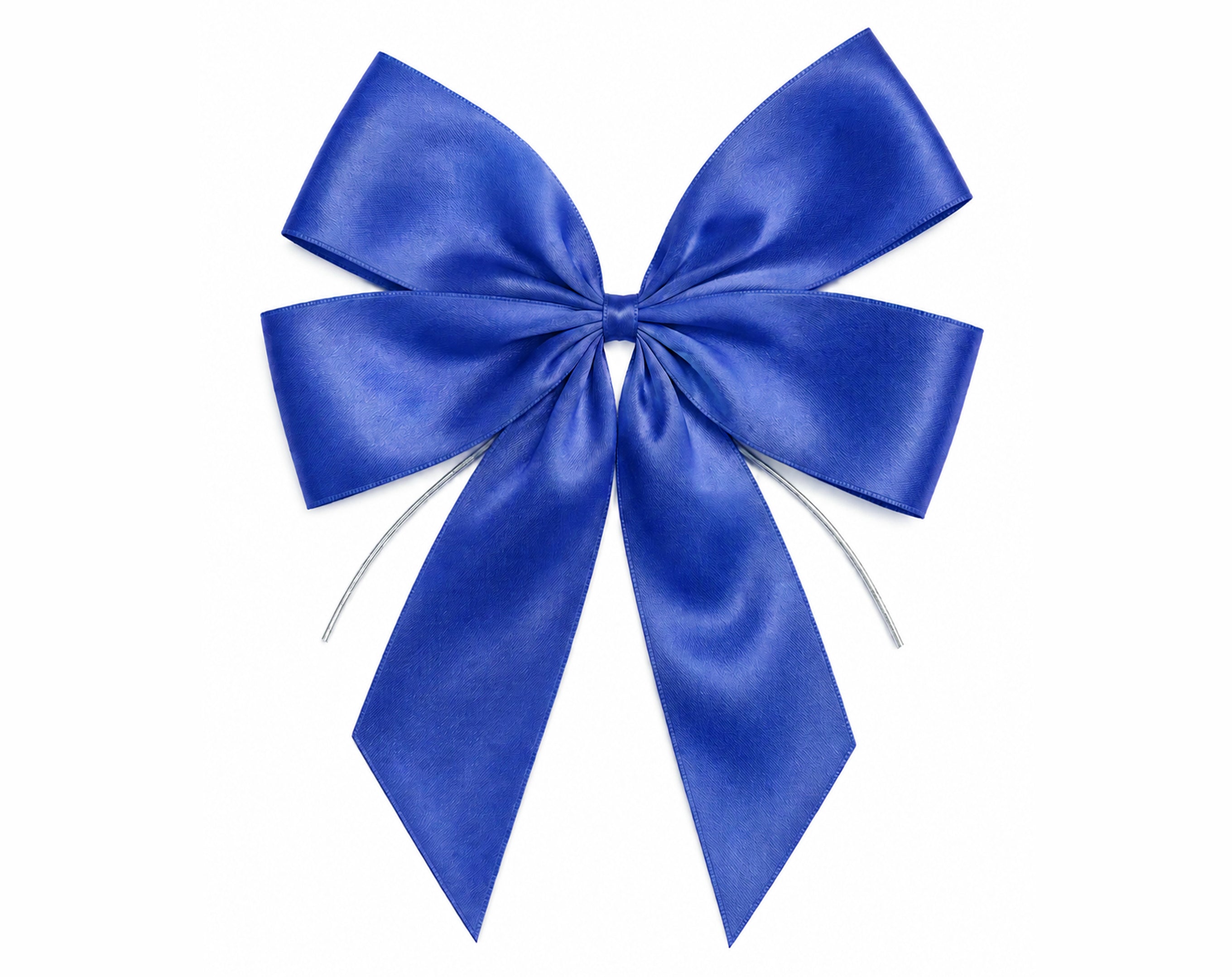 FIOCCO RASO 14X4X16 DOPPIO BLU | Fiocco per uova di Pasqua
