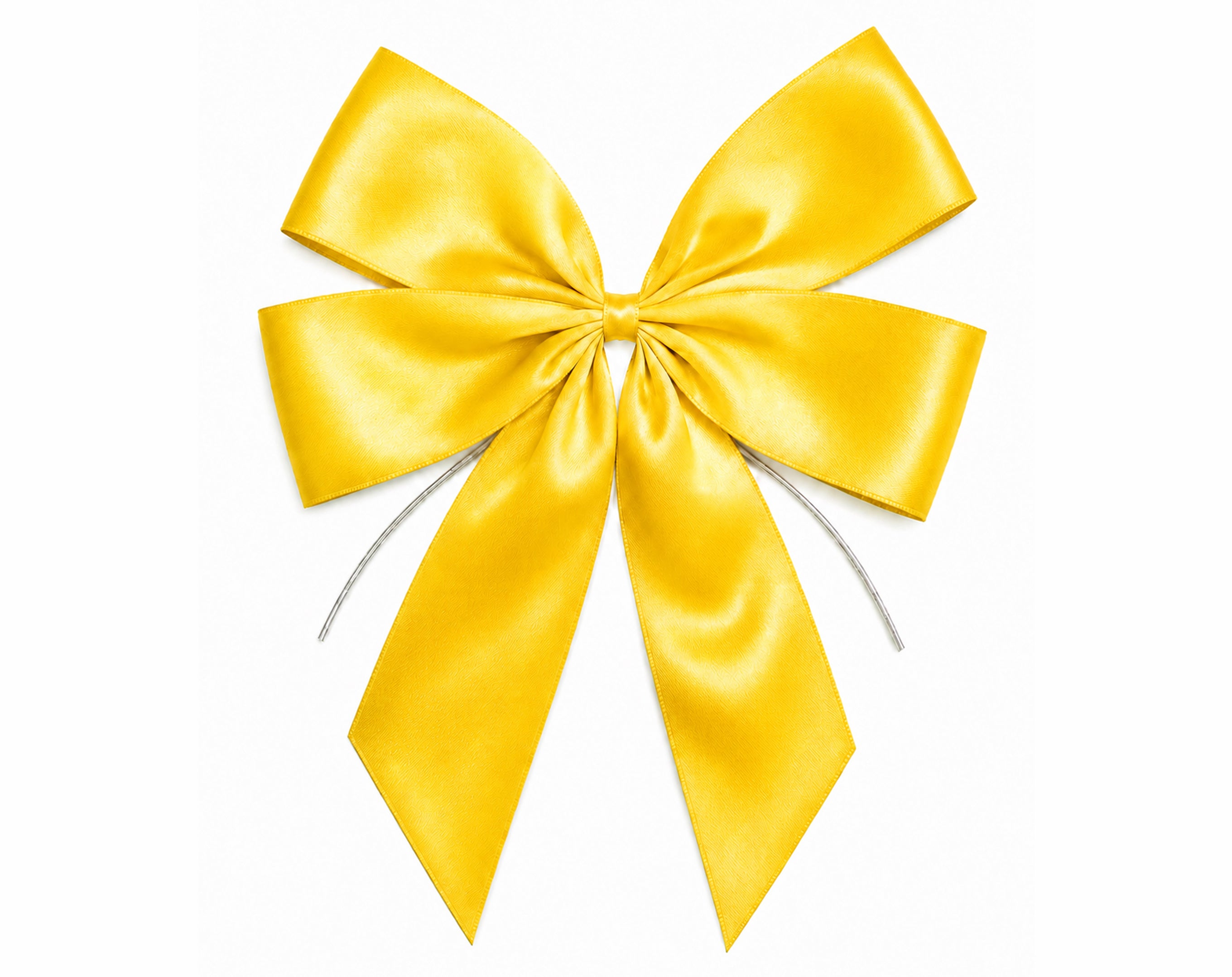 FIOCCO RASO 14X4X16 DOPPIO GIALLO | Fiocco per uova di Pasqua