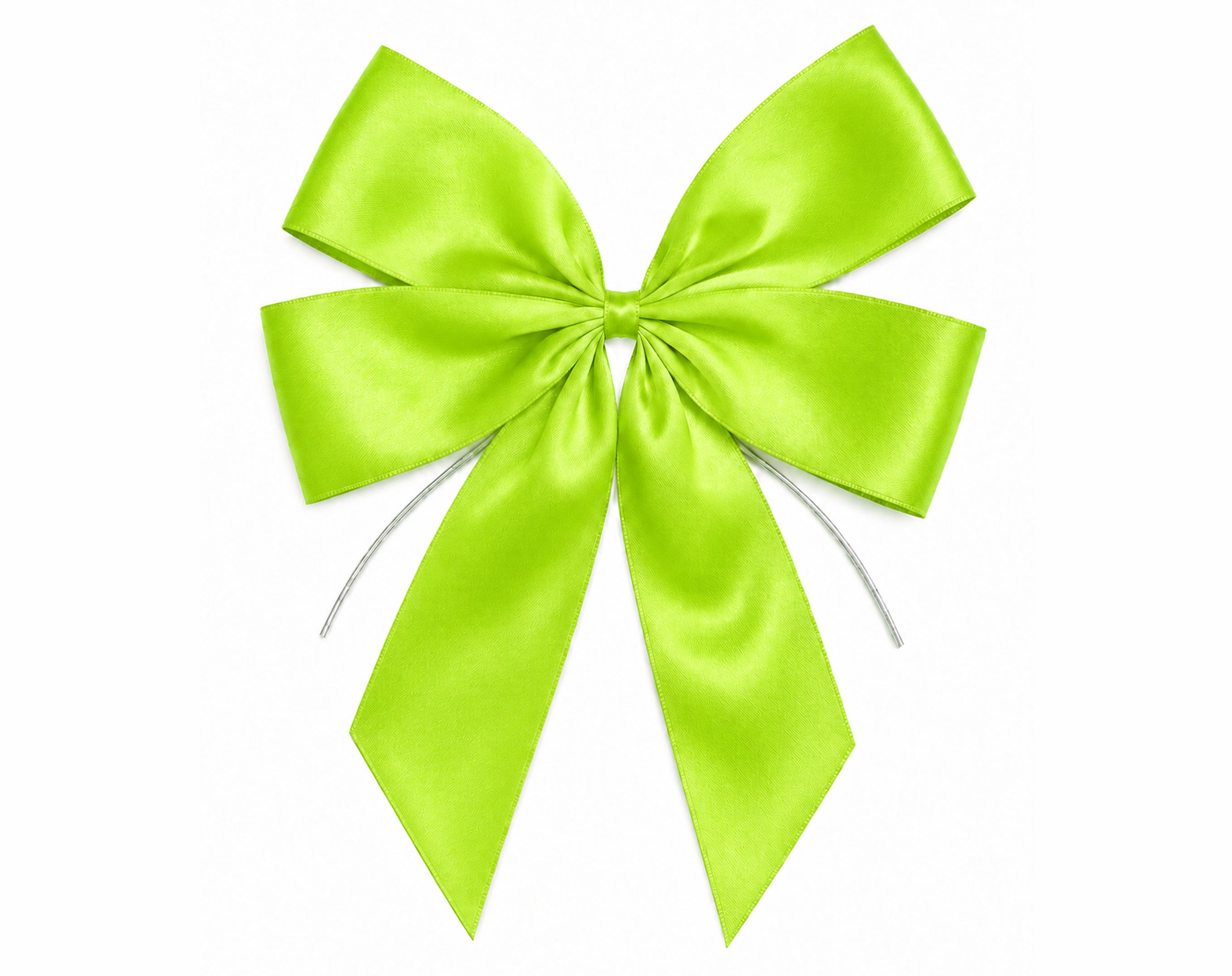 FIOCCO RASO 14X4X16 DOPPIO VERDE MELA | Fiocco per uova di Pasqua