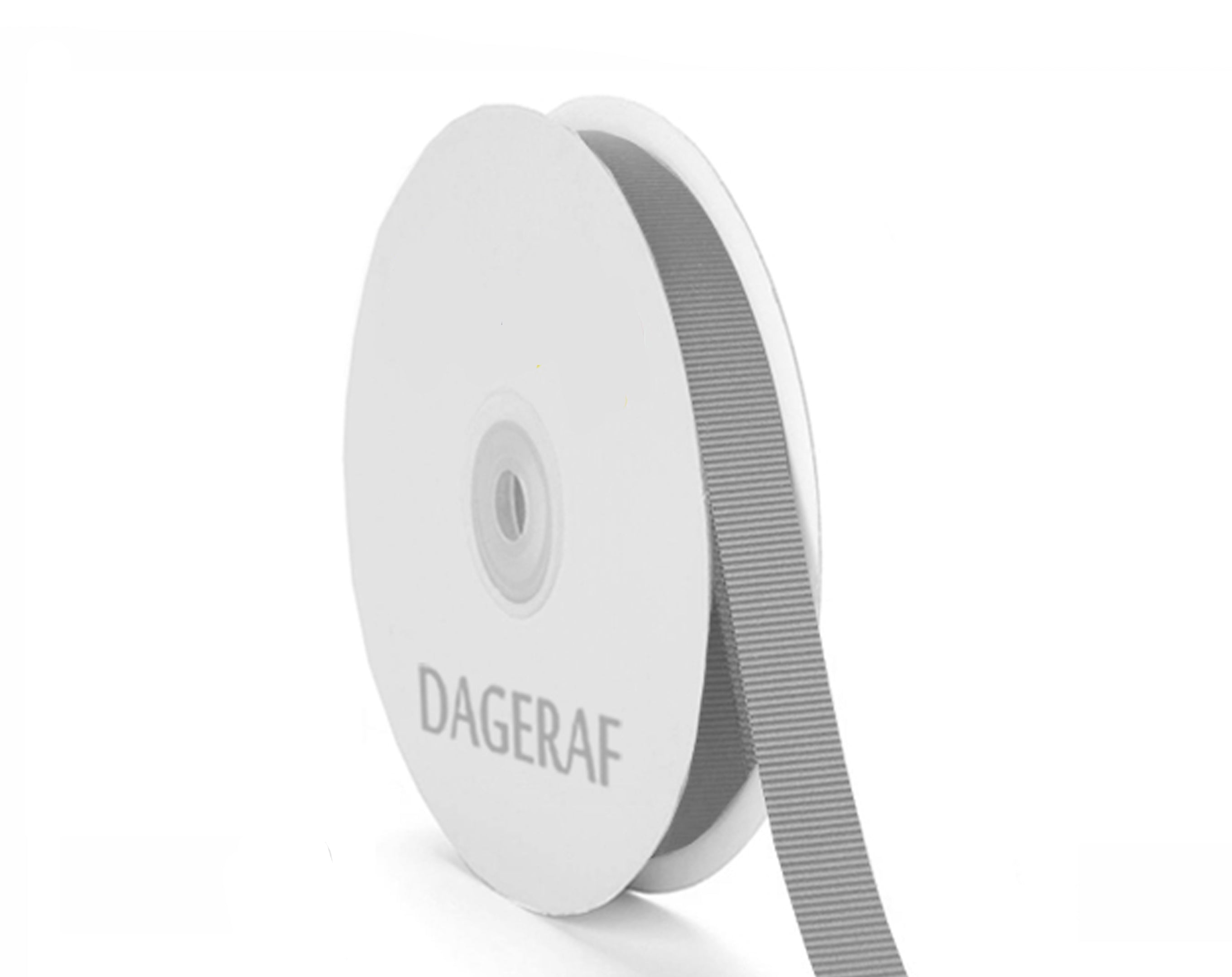 NASTRO GROSGRAIN LARGHEZZA NASTRO 0.6 CM X 50 CM DI LUNGHEZZA ARGENTO