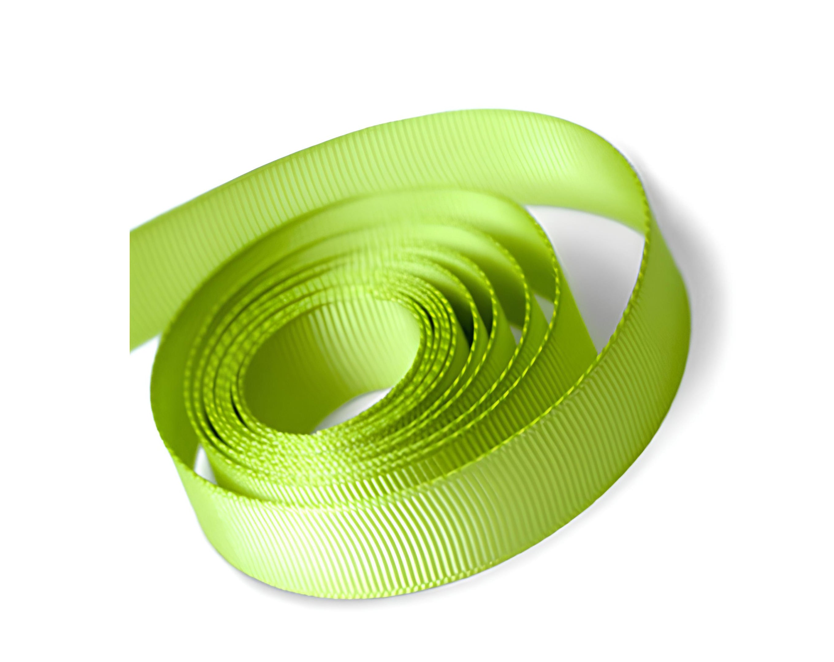 NASTRO GROSGRAIN CM 1.5X50 VERDE MELA 300/7200 | Incarto PPL per uova di Pasqua al cioccolato DAGERAF
