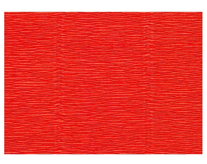CARTA CRESPA GR 180 50X250 ROSSO SCURO 584 | Incarto PPL per uova di Pasqua al cioccolato DAGERAF
