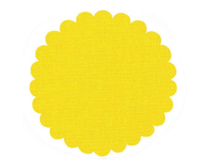 TNT D.120 TONDO SMERLATO GIALLO | Incarto PPL per uova di Pasqua al cioccolato DAGERAF
