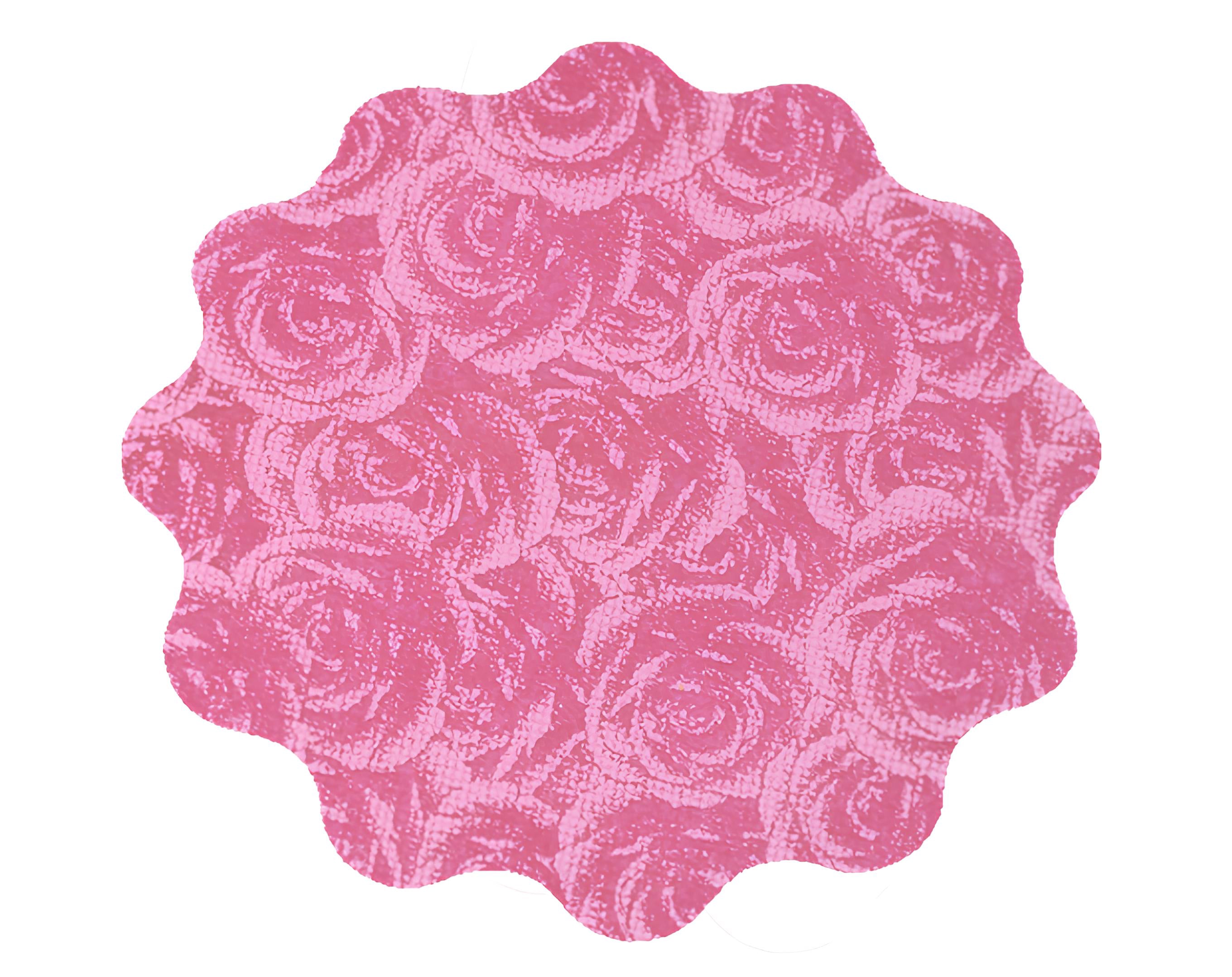 TNT D.100 TONDO SMERLATO ROSES ROSA | Incarto PPL per uova di Pasqua al cioccolato DAGERAF