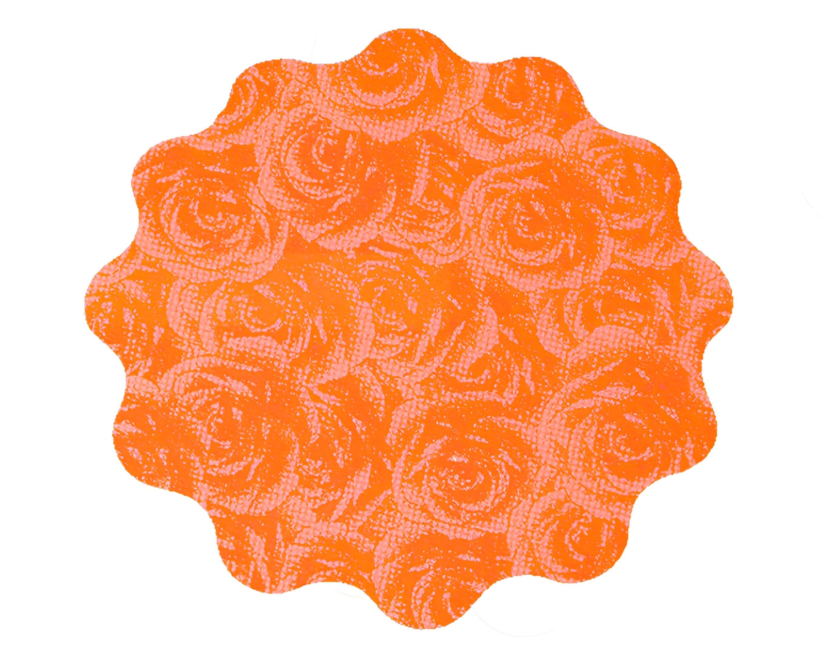 TNT D.100 TONDO SMERLATO ARANCIO | Incarto PPL per uova di Pasqua al cioccolato DAGERAF