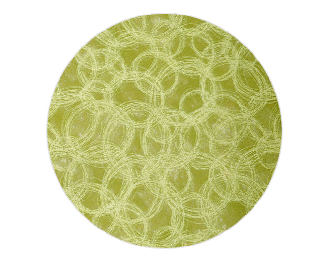 TNT D.100 TONDO TRAME VERDE ACIDO