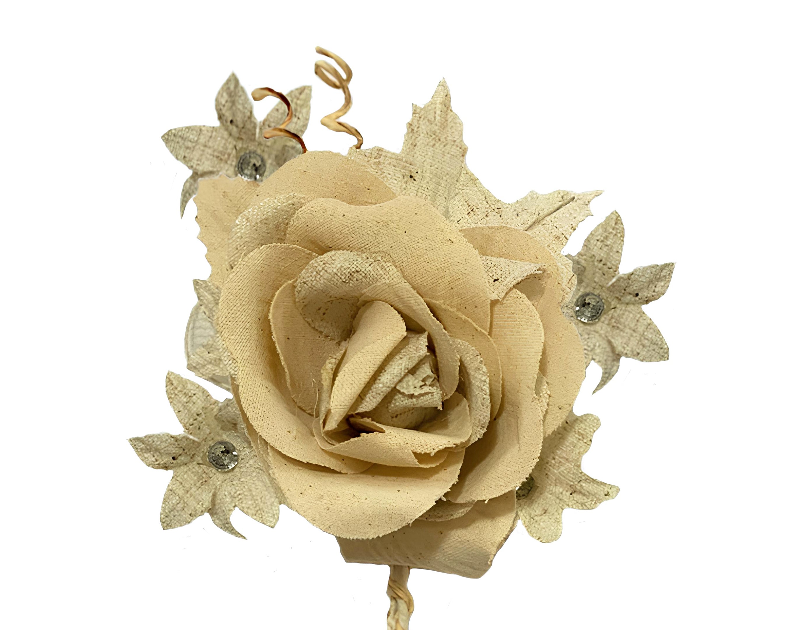 FIORE 814 ROSA CON FIORELLINI PANNA | Incarto PPL per uova di Pasqua al cioccolato DAGERAF