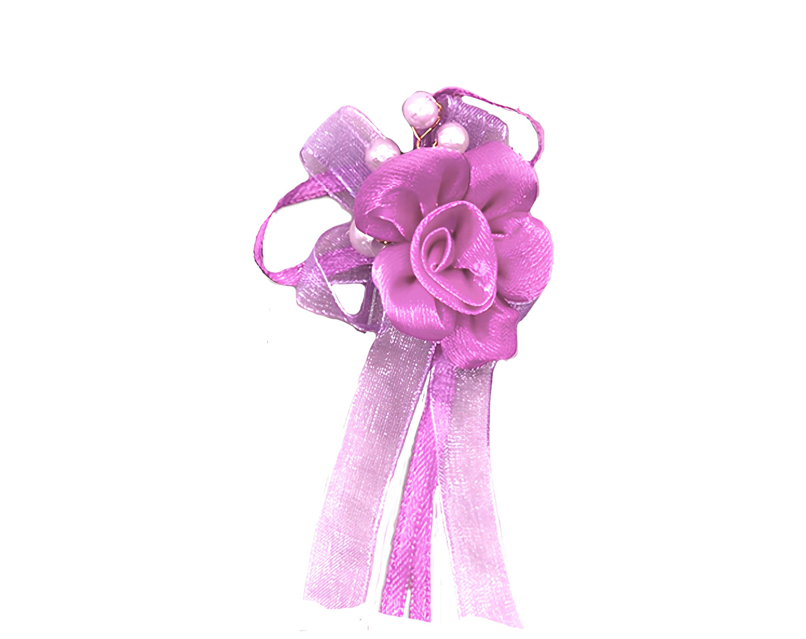 FIORELLINO CON NASTRINO LILLA | Incarto PPL per uova di Pasqua al cioccolato DAGERAF