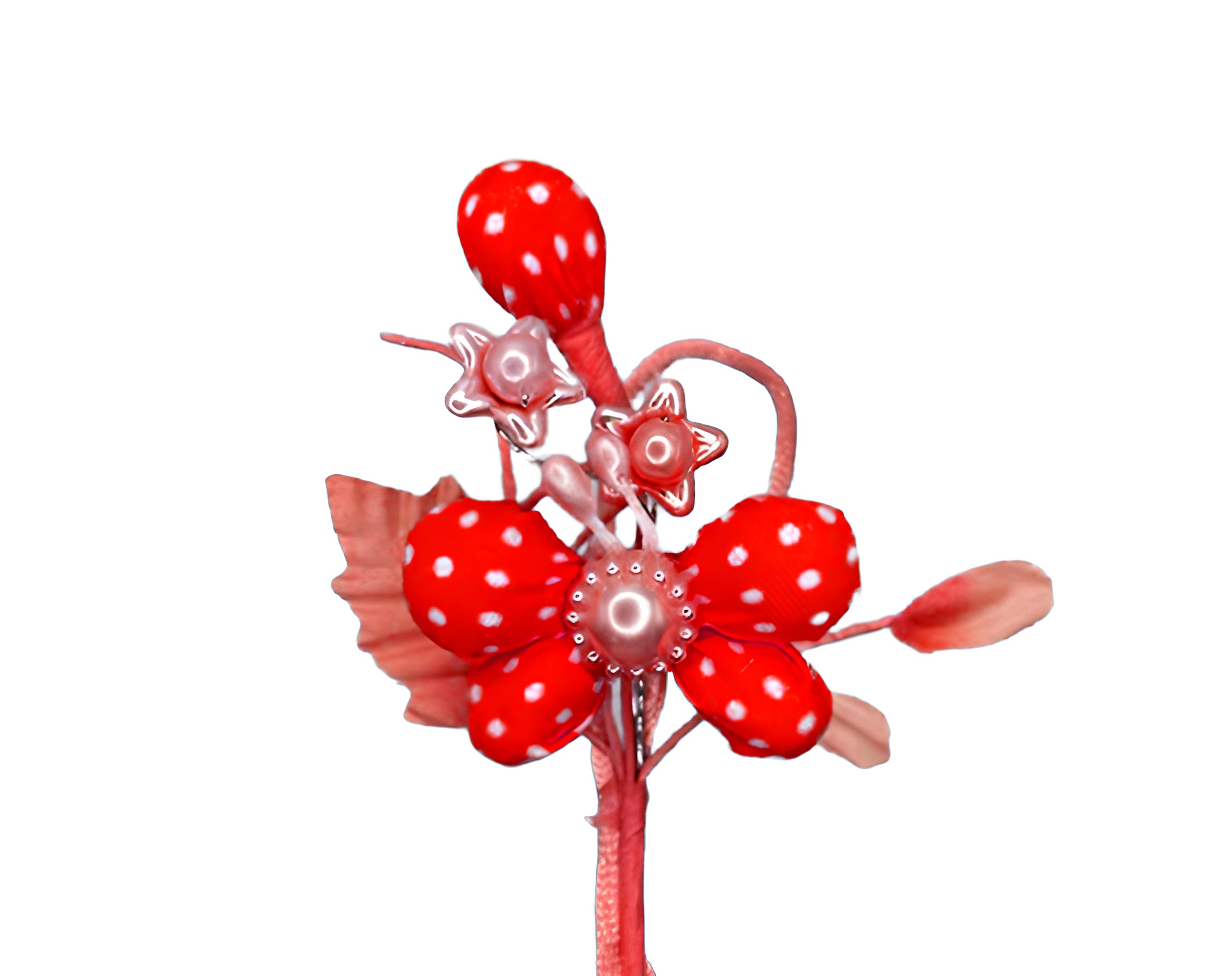 PICK FARFALLA POIS ROSSO | Incarto PPL per uova di Pasqua al cioccolato DAGERAF