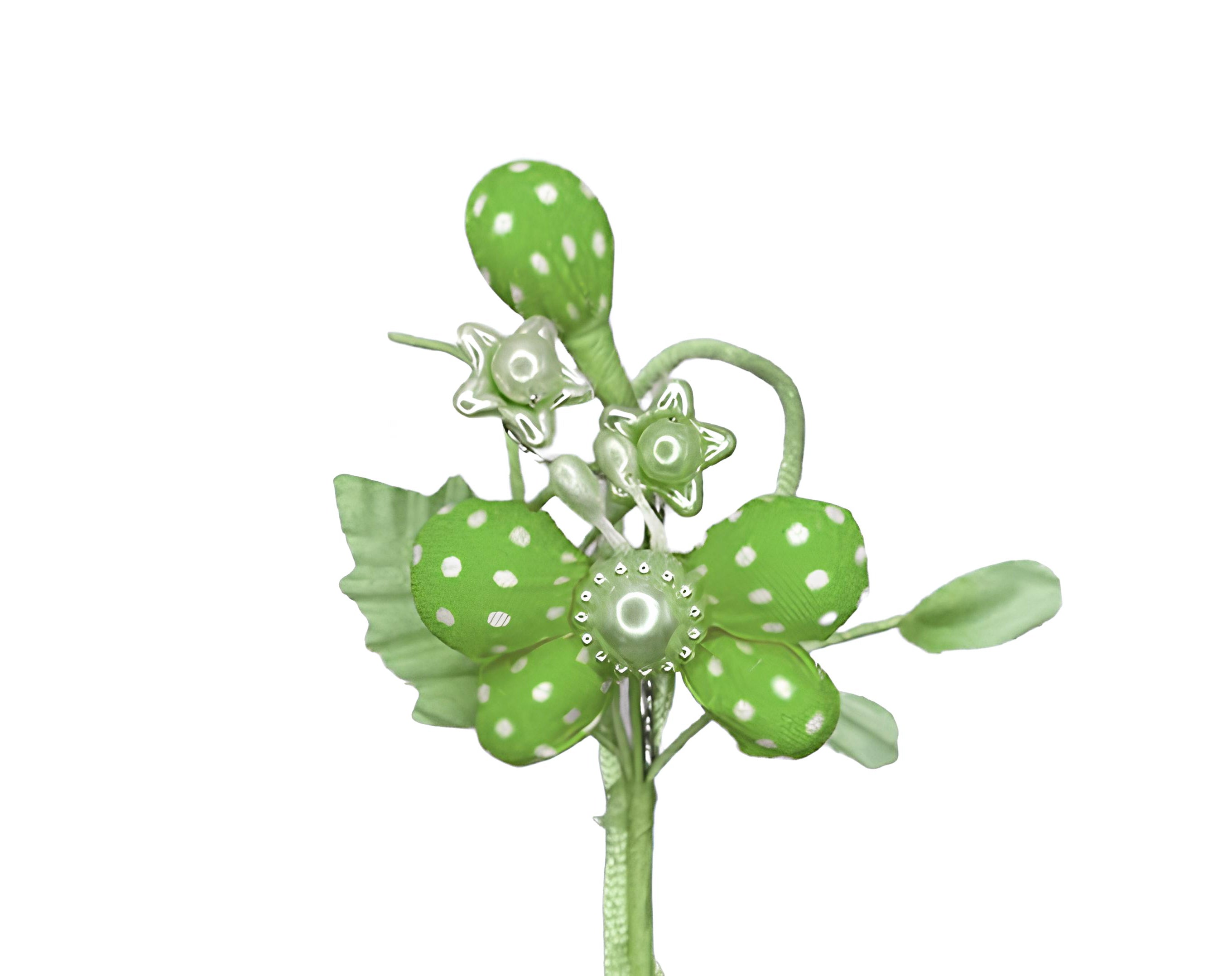 PICK FARFALLA POIS VERDE | Incarto PPL per uova di Pasqua al cioccolato DAGERAF