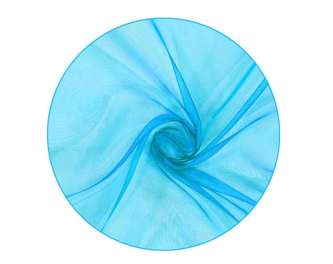 TULLE ORGANZA TONDO D.100 TURCHESE | Incarto PPL per uova di Pasqua al cioccolato DAGERAF