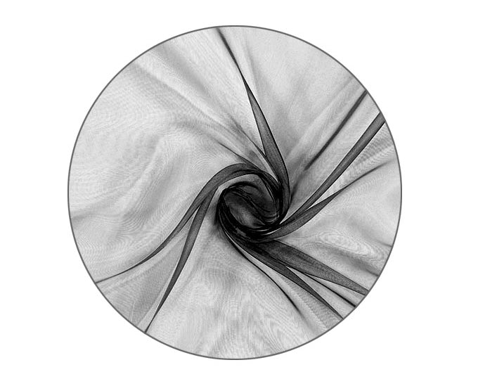 TULLE ORGANZA TONDO D.100 NERO FONDENTE | Incarto PPL per uova di Pasqua al cioccolato DAGERAF