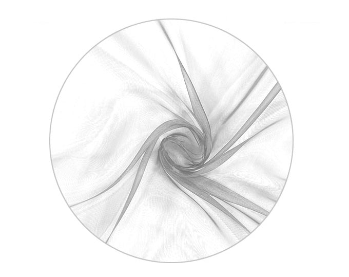 TULLE ORGANZA TONDO D.120 BIANCO | Incarto PPL per uova di Pasqua al cioccolato DAGERAF